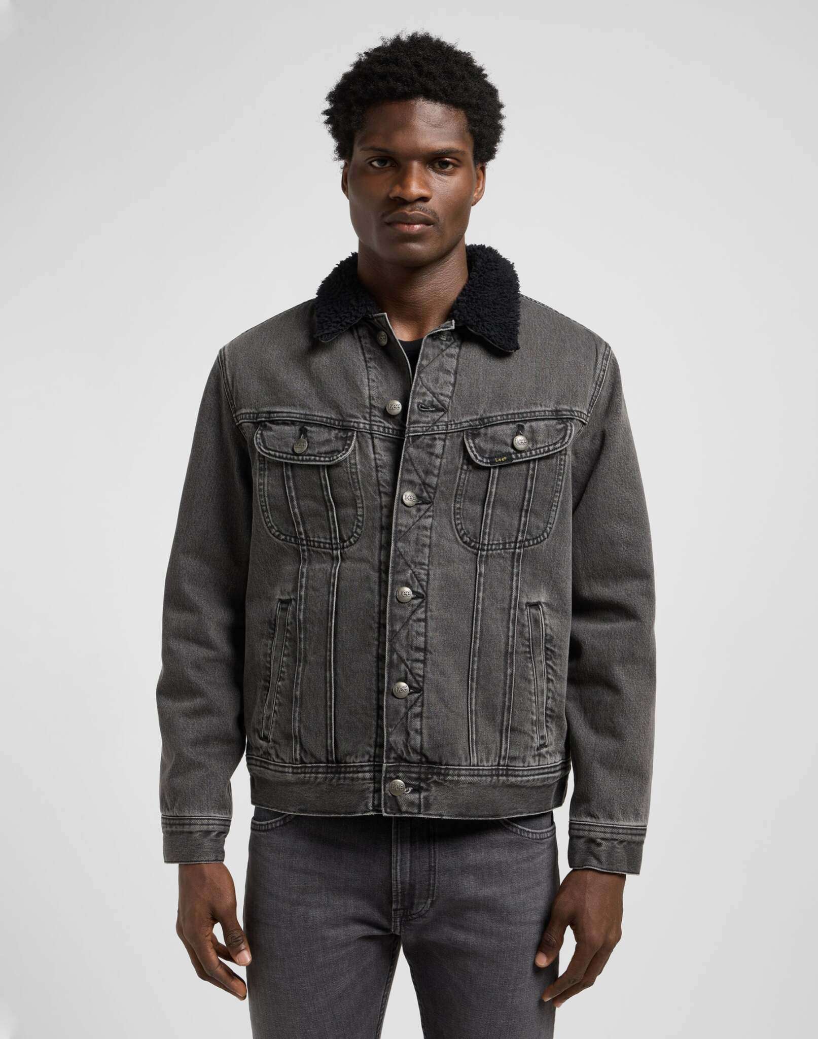 Sherpa Jacket in Deep Obsidian Jacken Lee