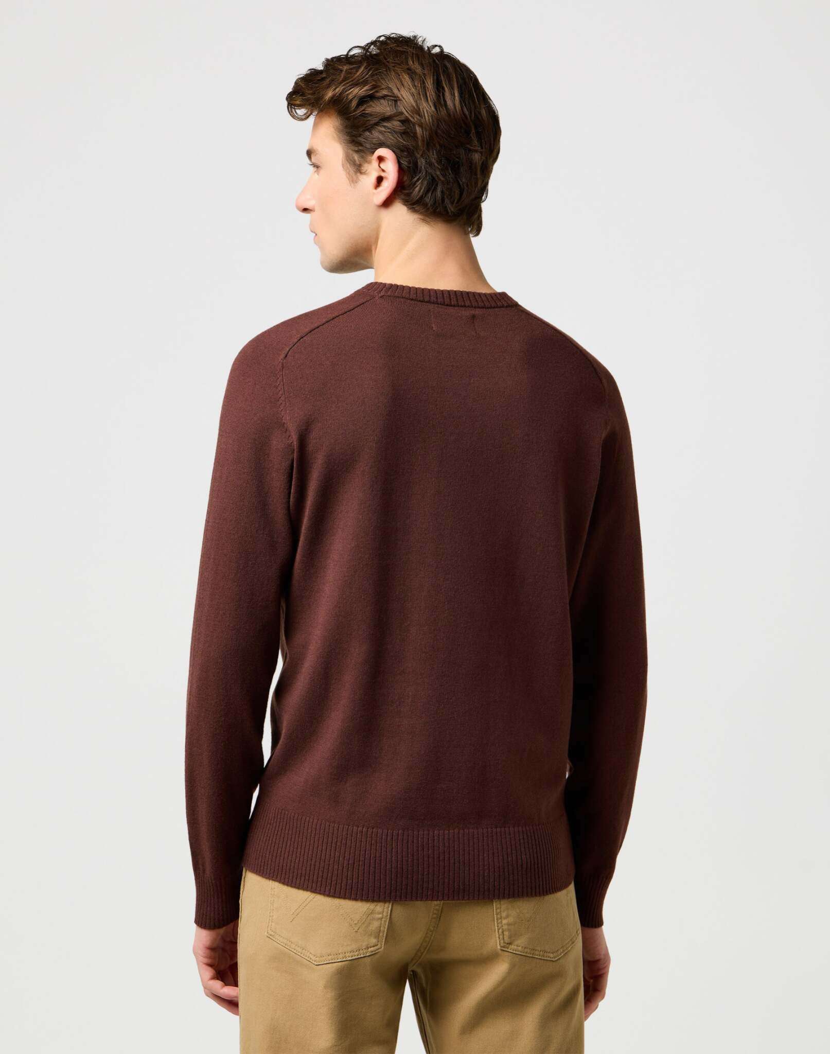 Knit Sweater in Mahogany Pullover Wrangler