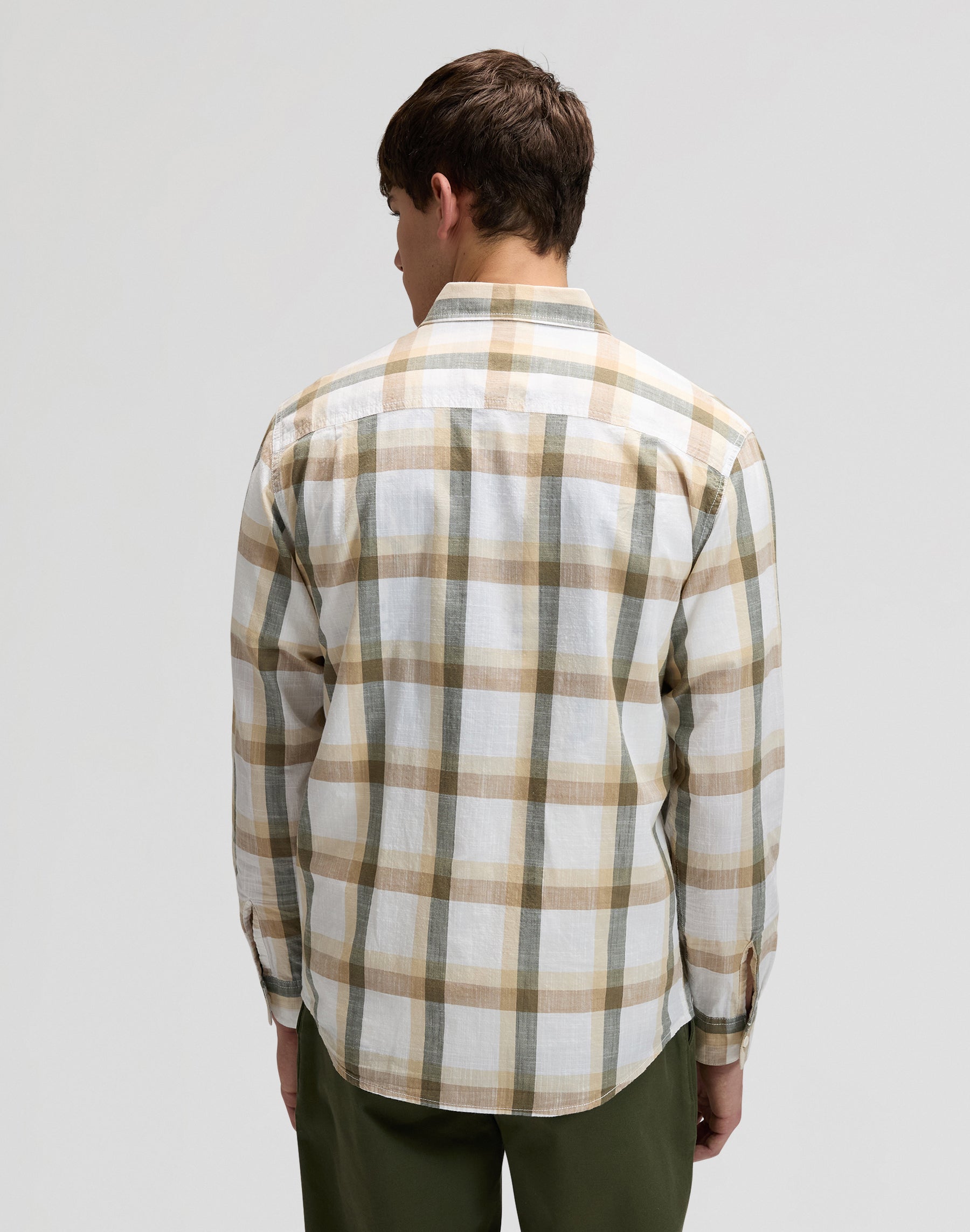 Workwear Shirt 2.0 in Oak Moss Plaid Hemden Lee