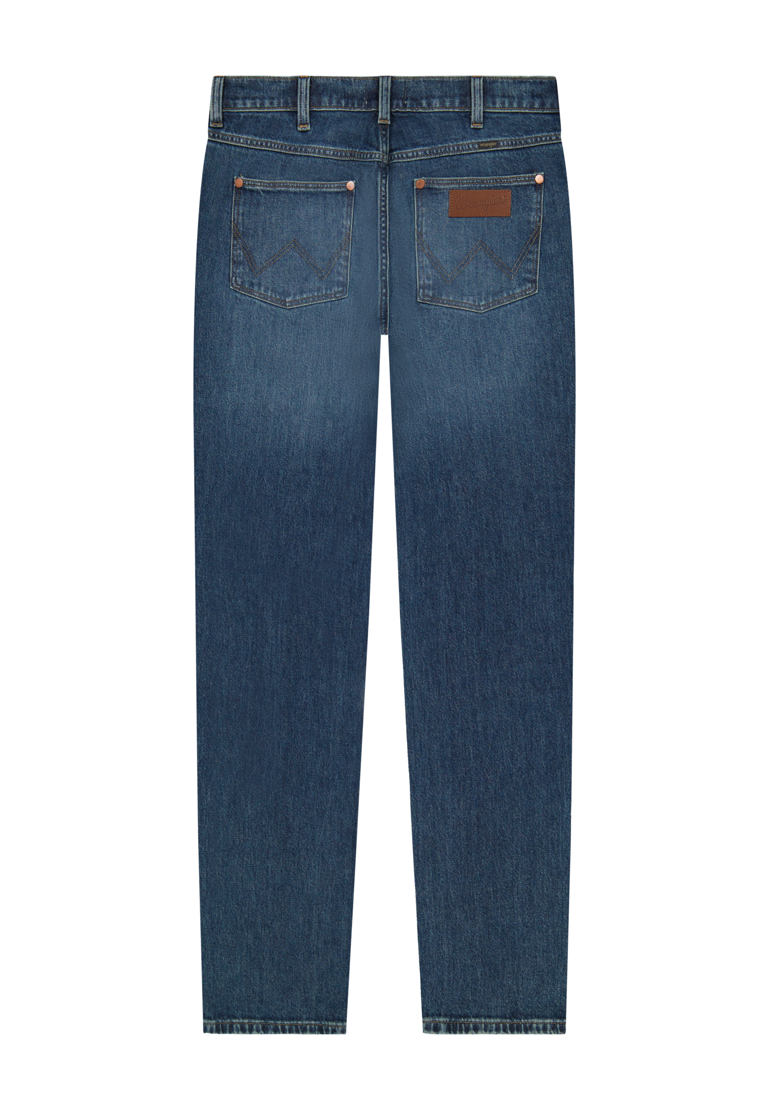 Greensboro in Stormforge Blue Jeans Wrangler