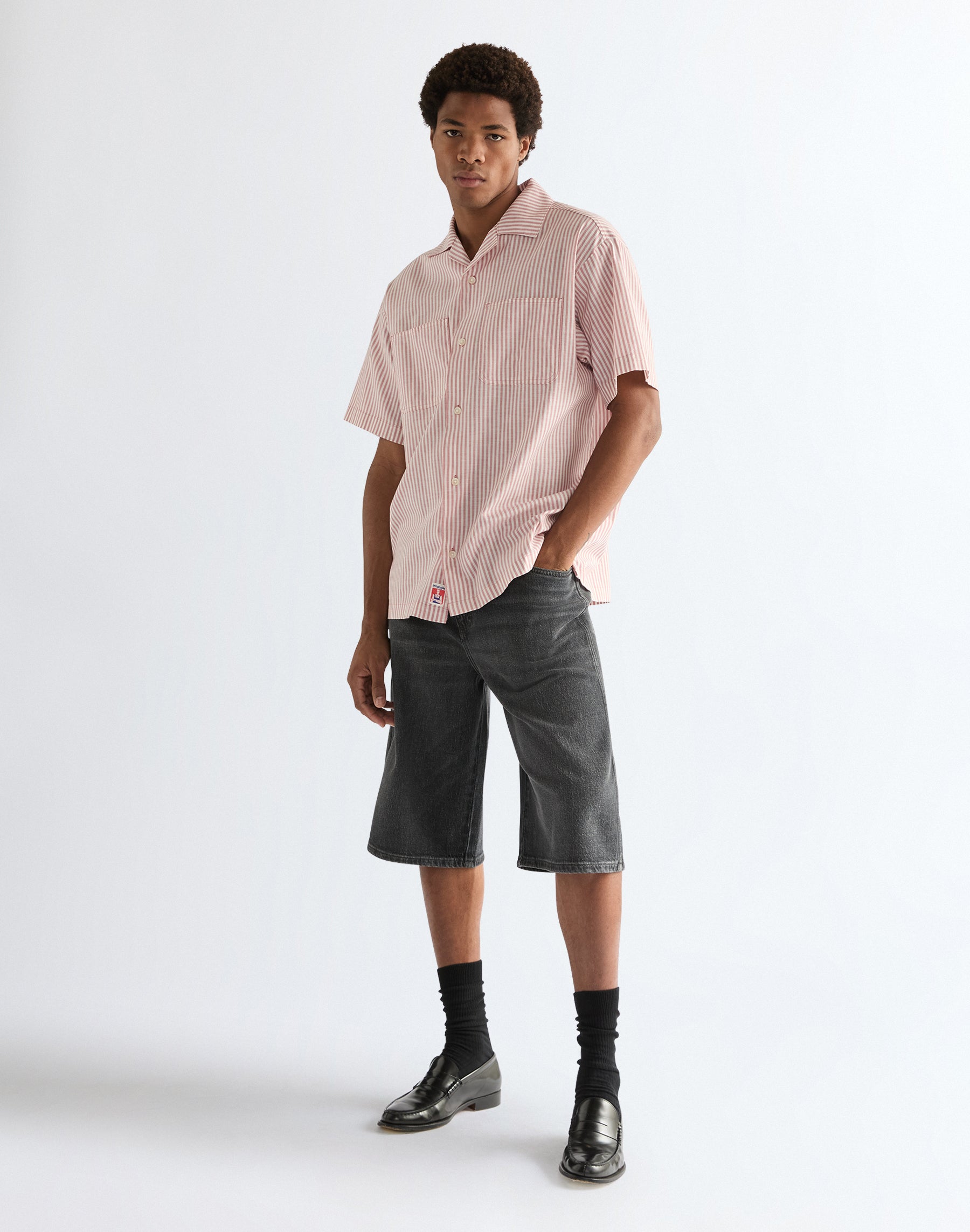 Jort Shorts in Iron Fawn Jeansshorts Wrangler