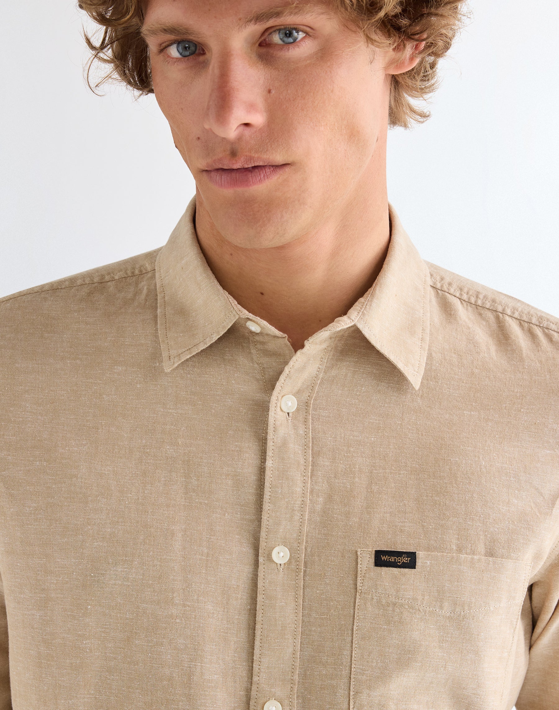 1 Pocket Shirt in Kelp Hemden Wrangler