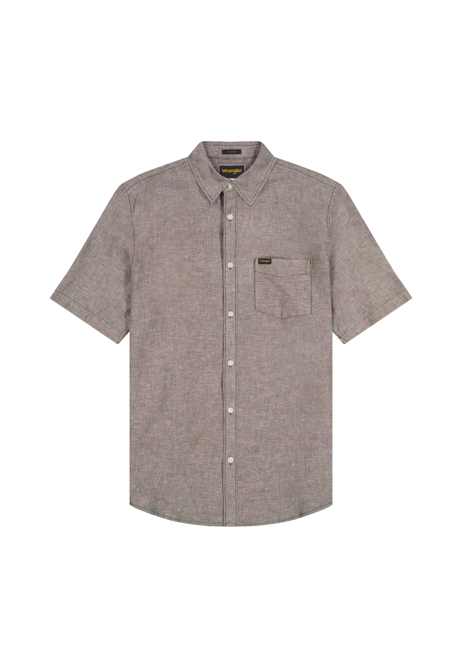 Shortsleeve 1 Pocket Shirt in Deep Depths Hemden Wrangler