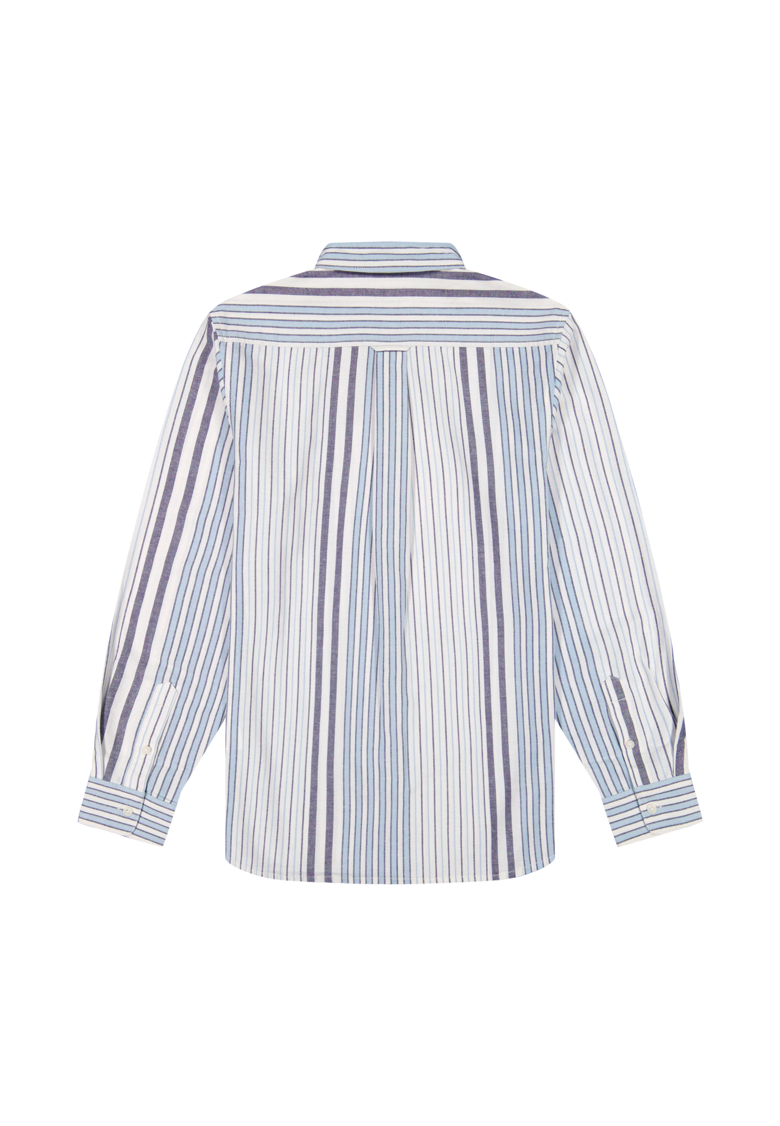 Oxford Shirt in White Blue Hemden Wrangler