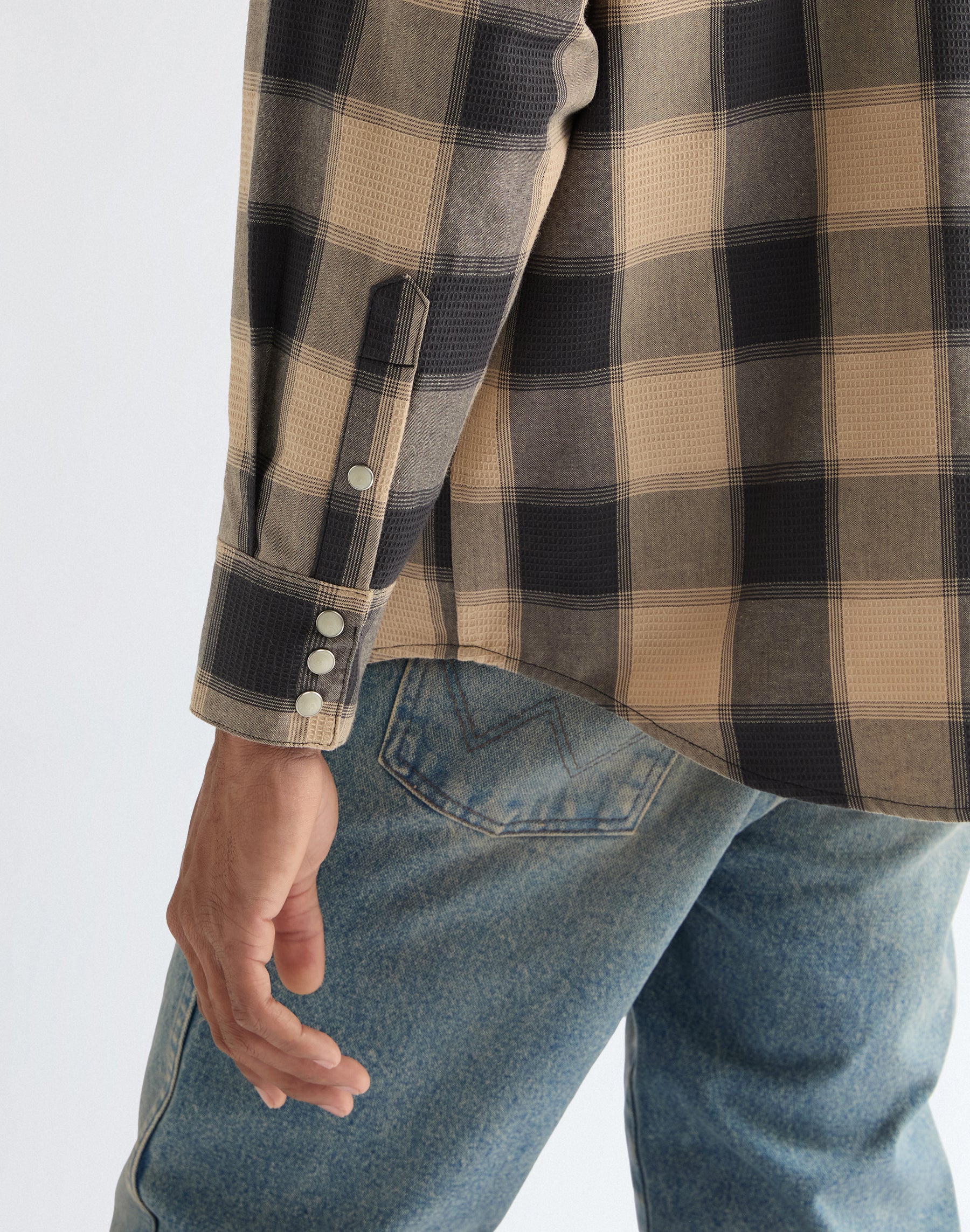 Western Shirt in Curds And Whey