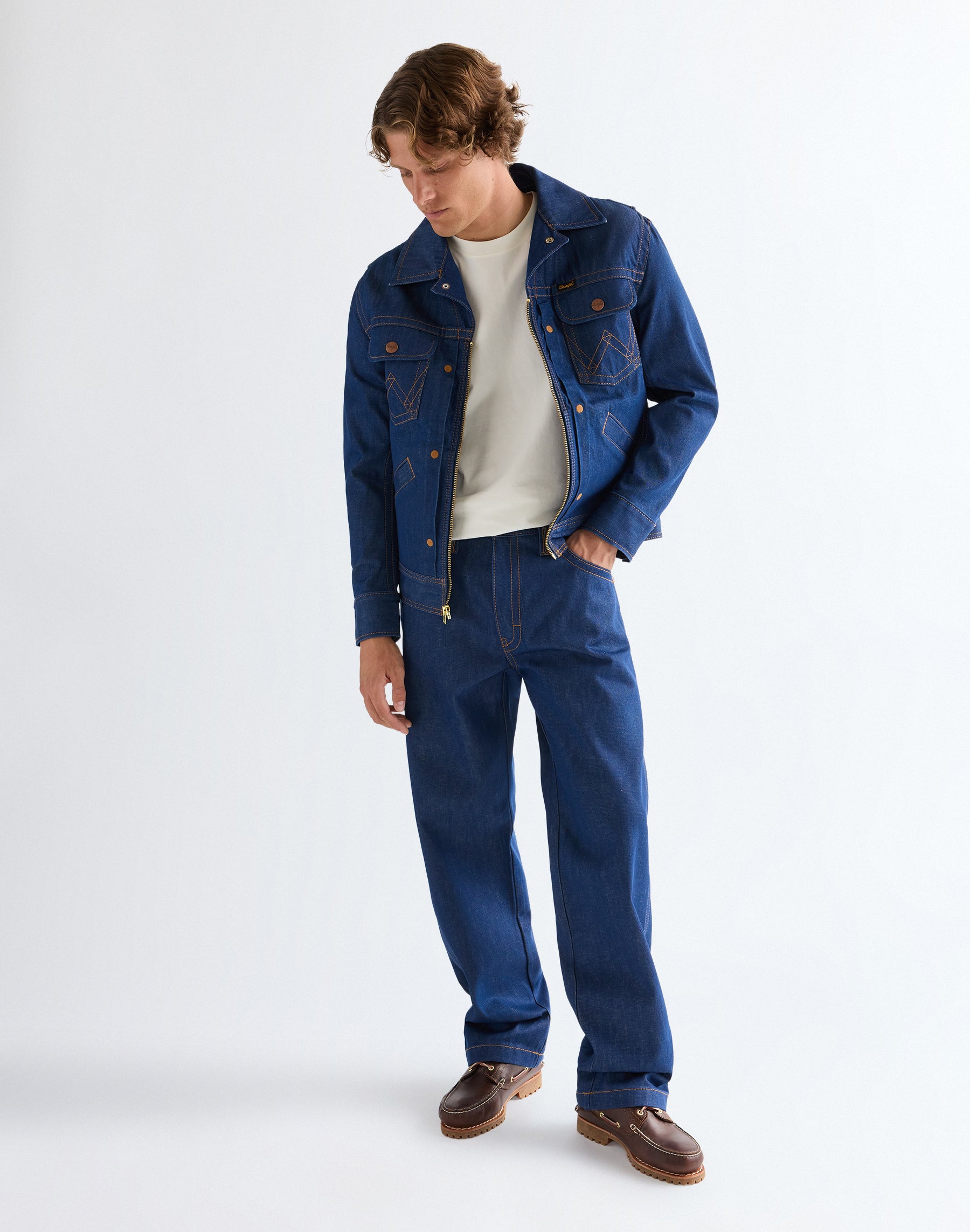 Super Wrangler Jeans in Raw Jeans Wrangler