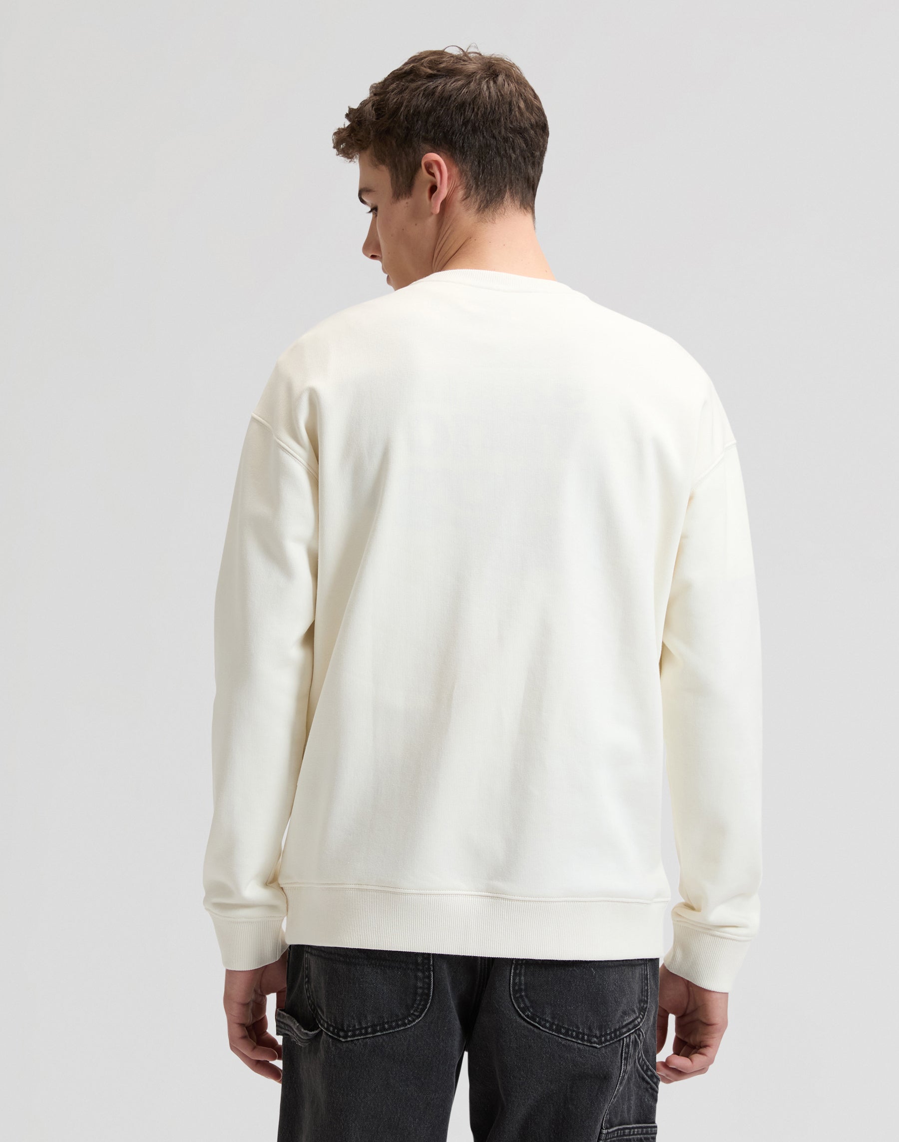 Workwear Ess Crew in Natural Sweatshirts Lee