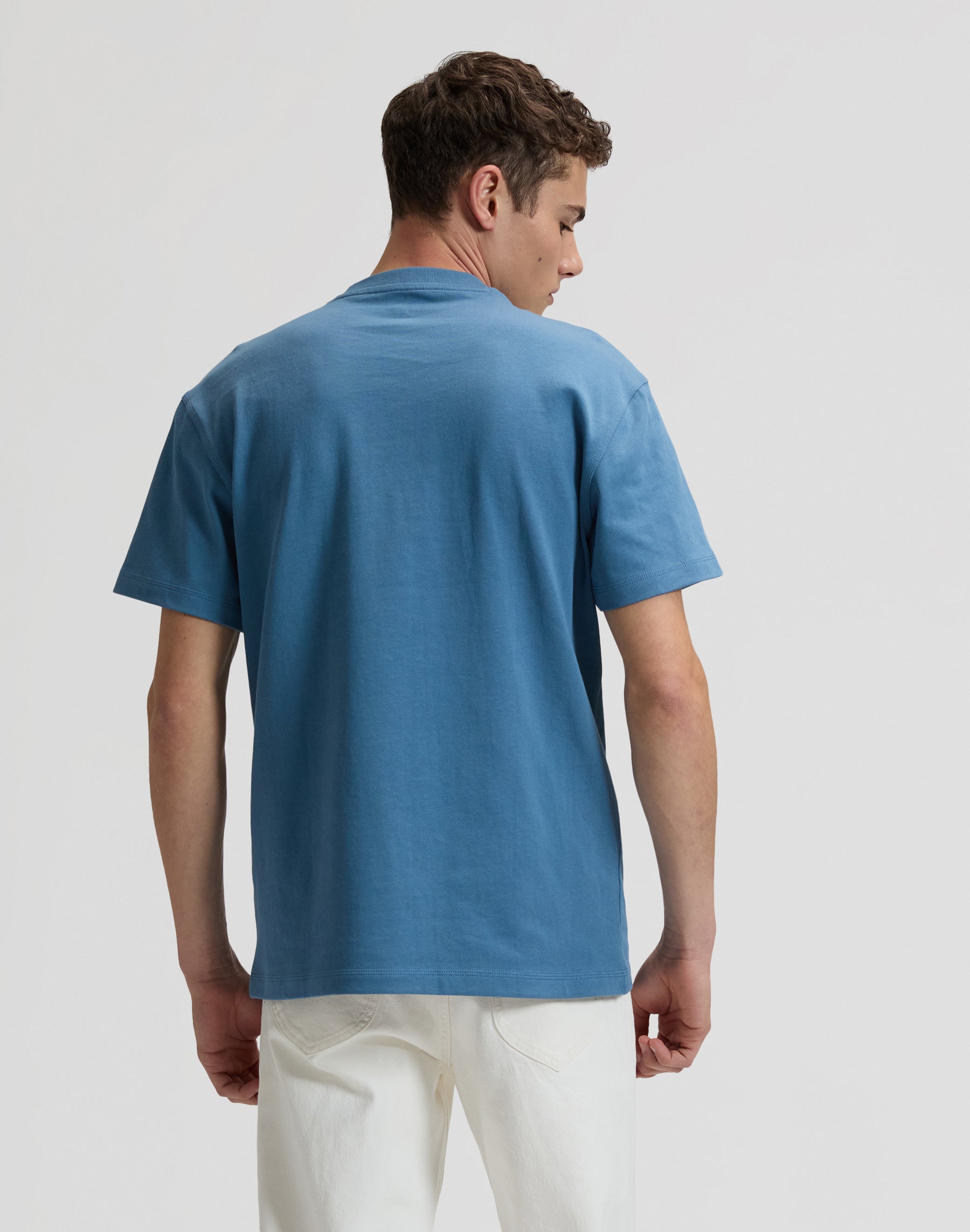 Workwear Soul Tee in Work Blue T-Shirts Lee