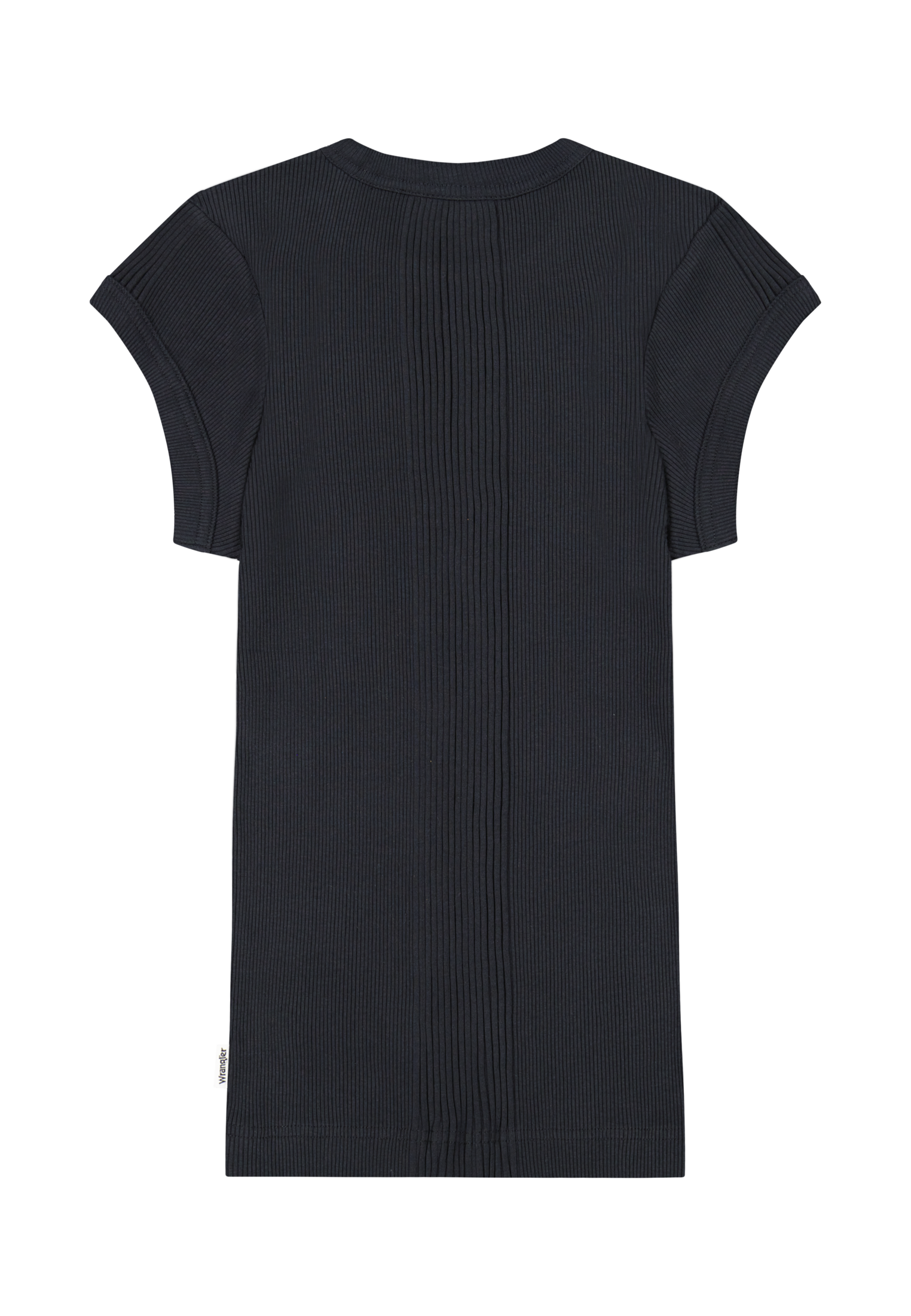 Capped Rib Shirt in Black T-Shirts Wrangler