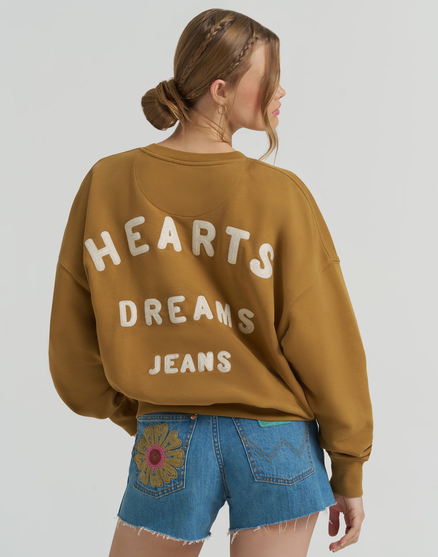 Good Jeans Sweatshirt in Brown