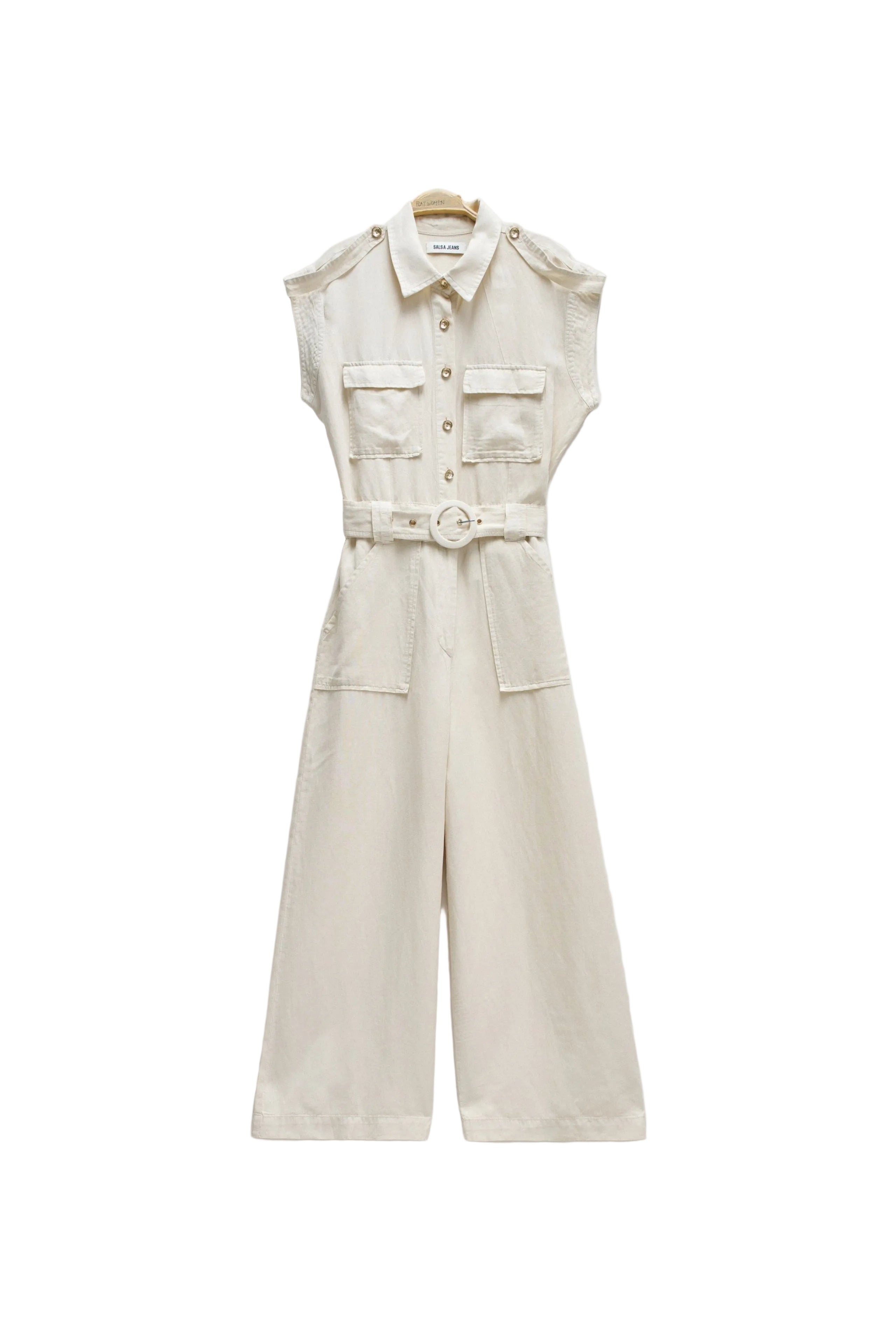 Overall Lightdenim in Medium Beige V2