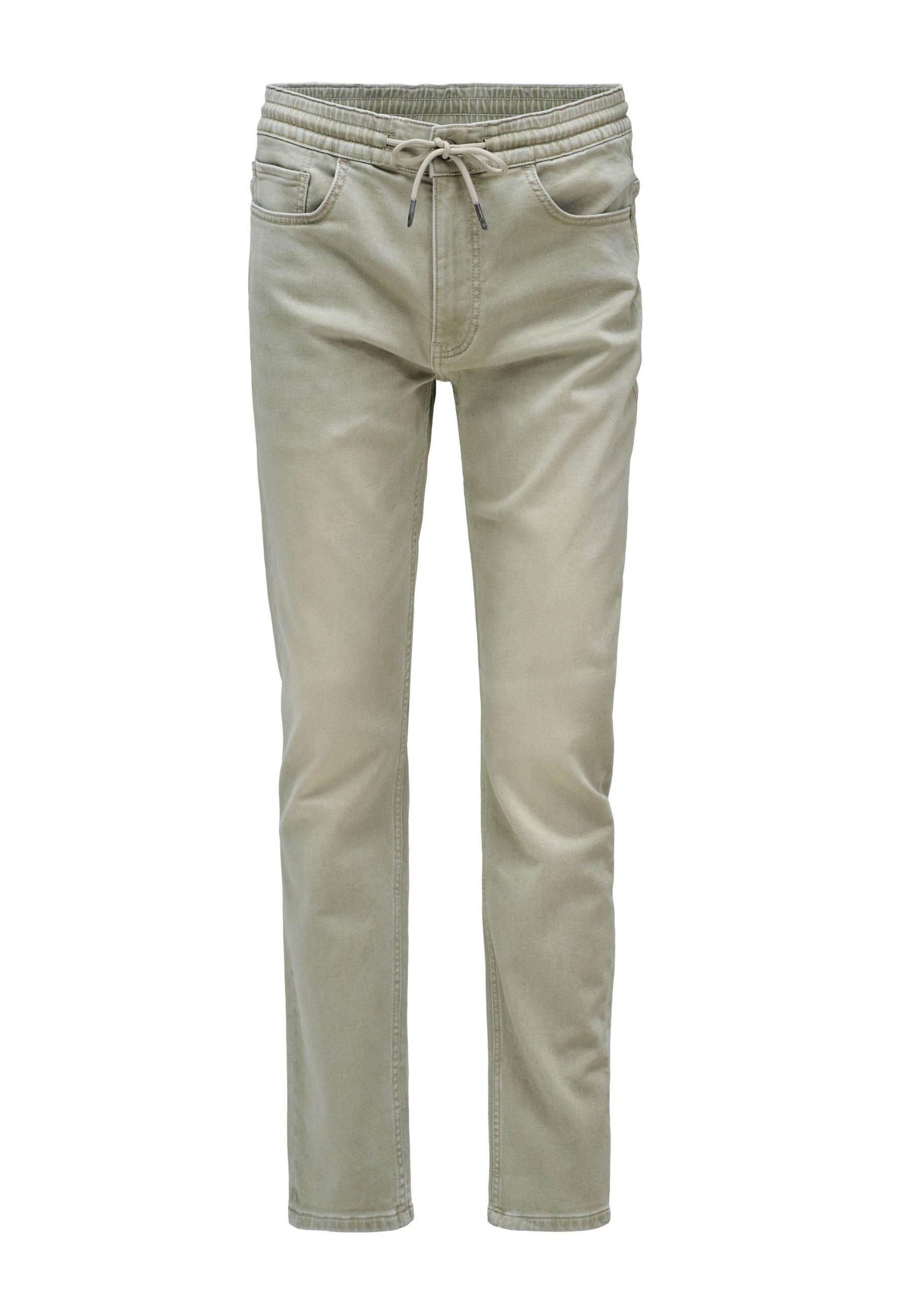 Jogger Pants S-Activ Washed in Light Green