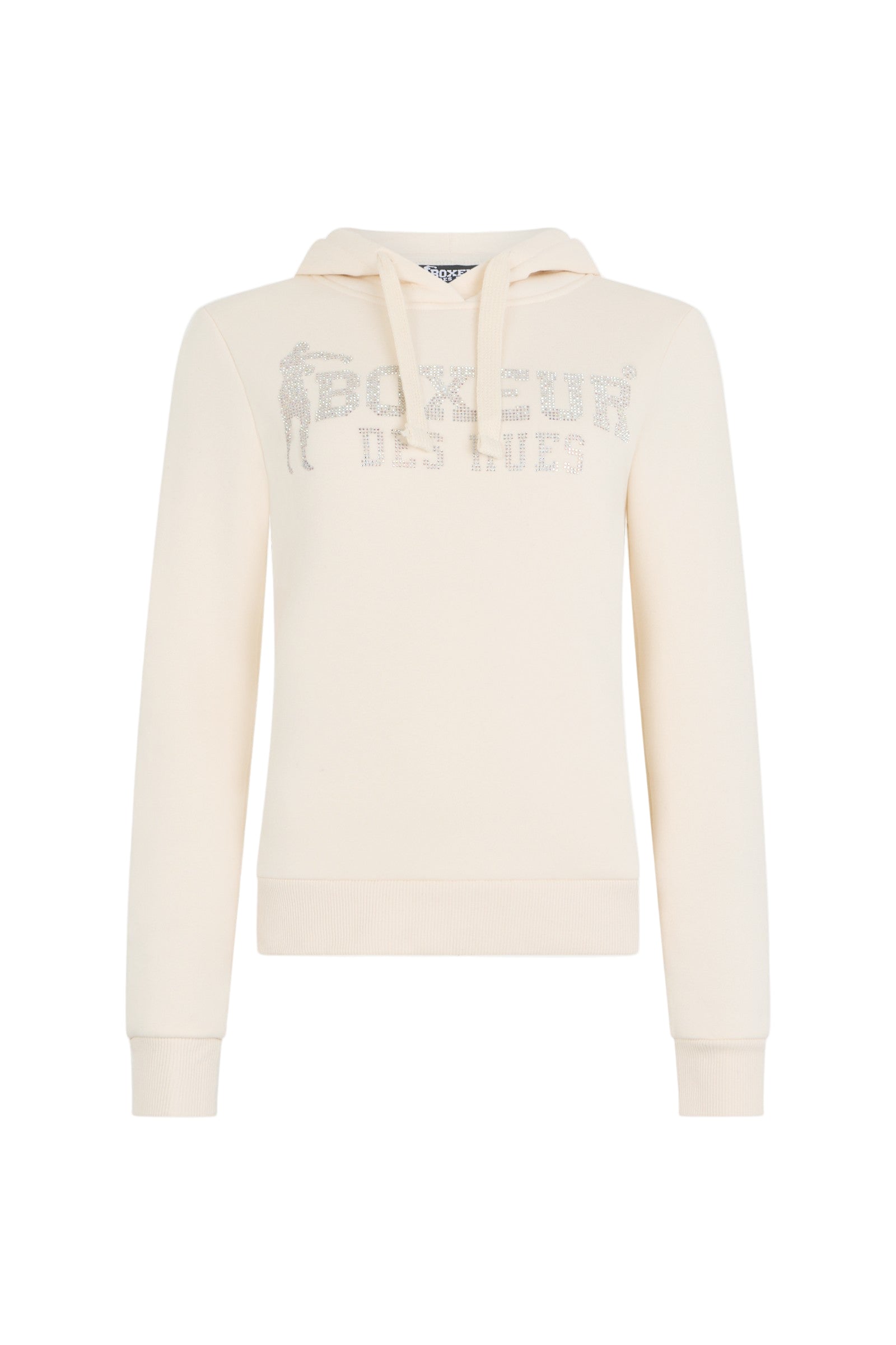 Lady Hooded Sweatshirt in Butter Kapuzenpullover Boxeur des Rues