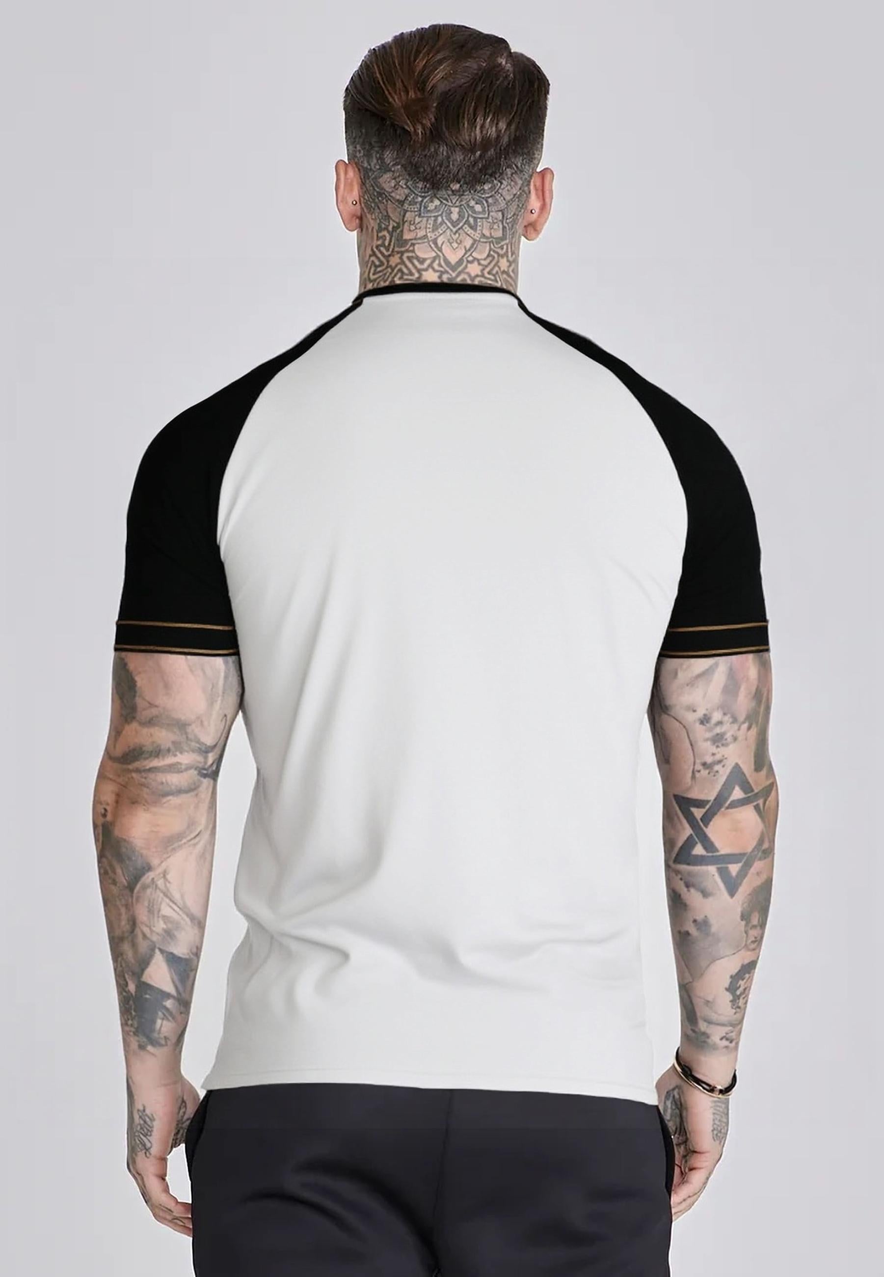 Tech T-Shirt in White-Black