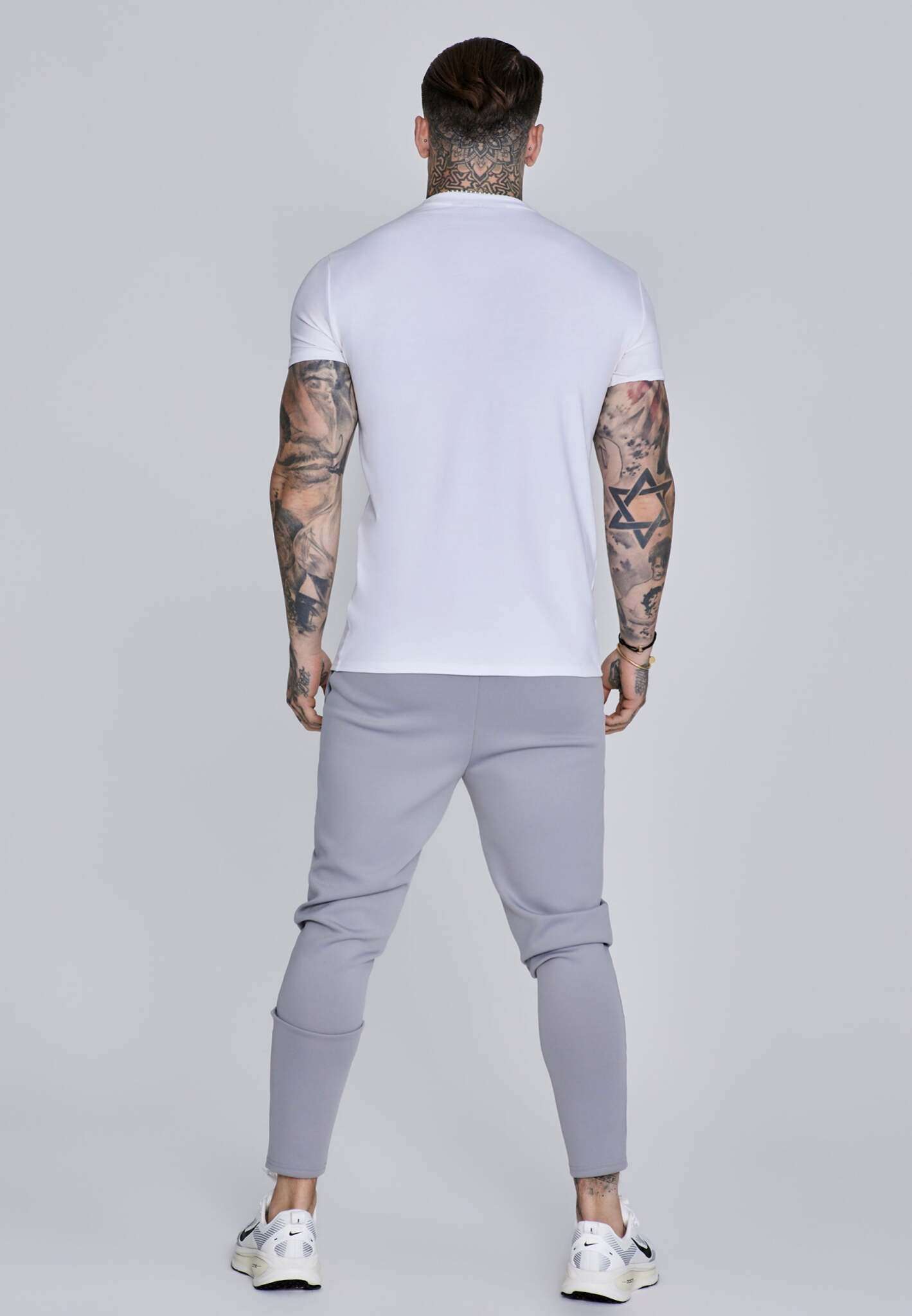 Essentials T-Shirt in White T-Shirts SikSilk