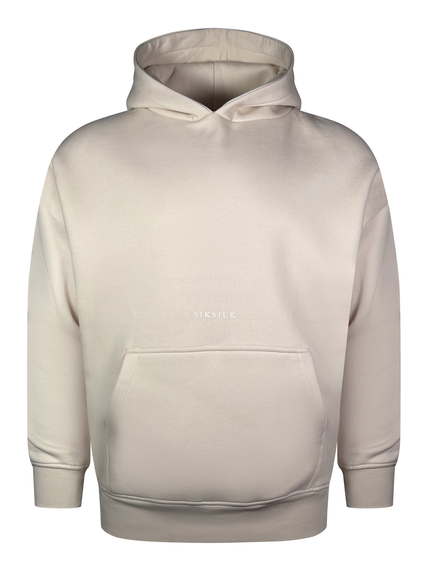 Graphic Hoodie in Ecru Kapuzenpullover SikSilk