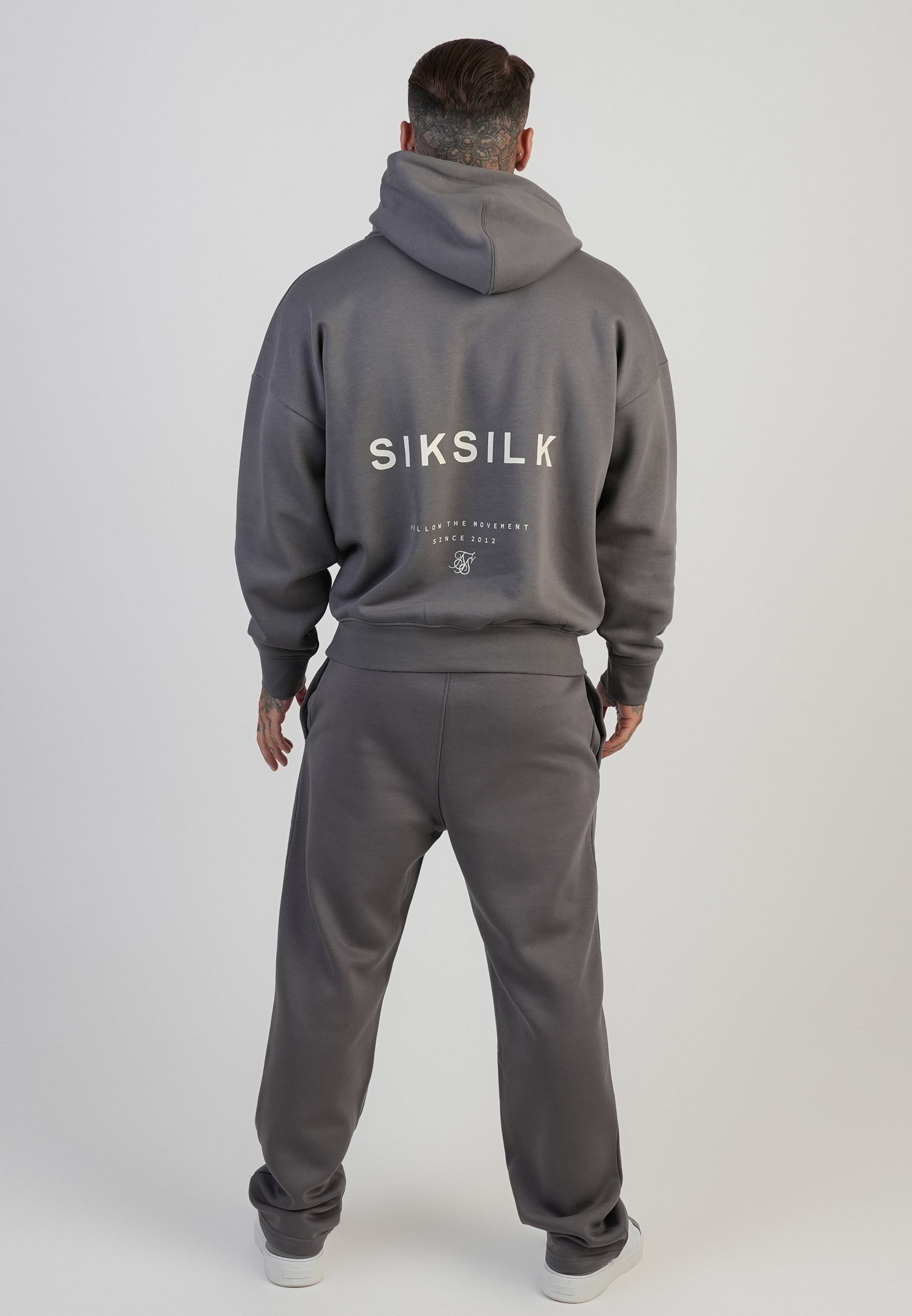 Track Pants in Grey Hosen SikSilk