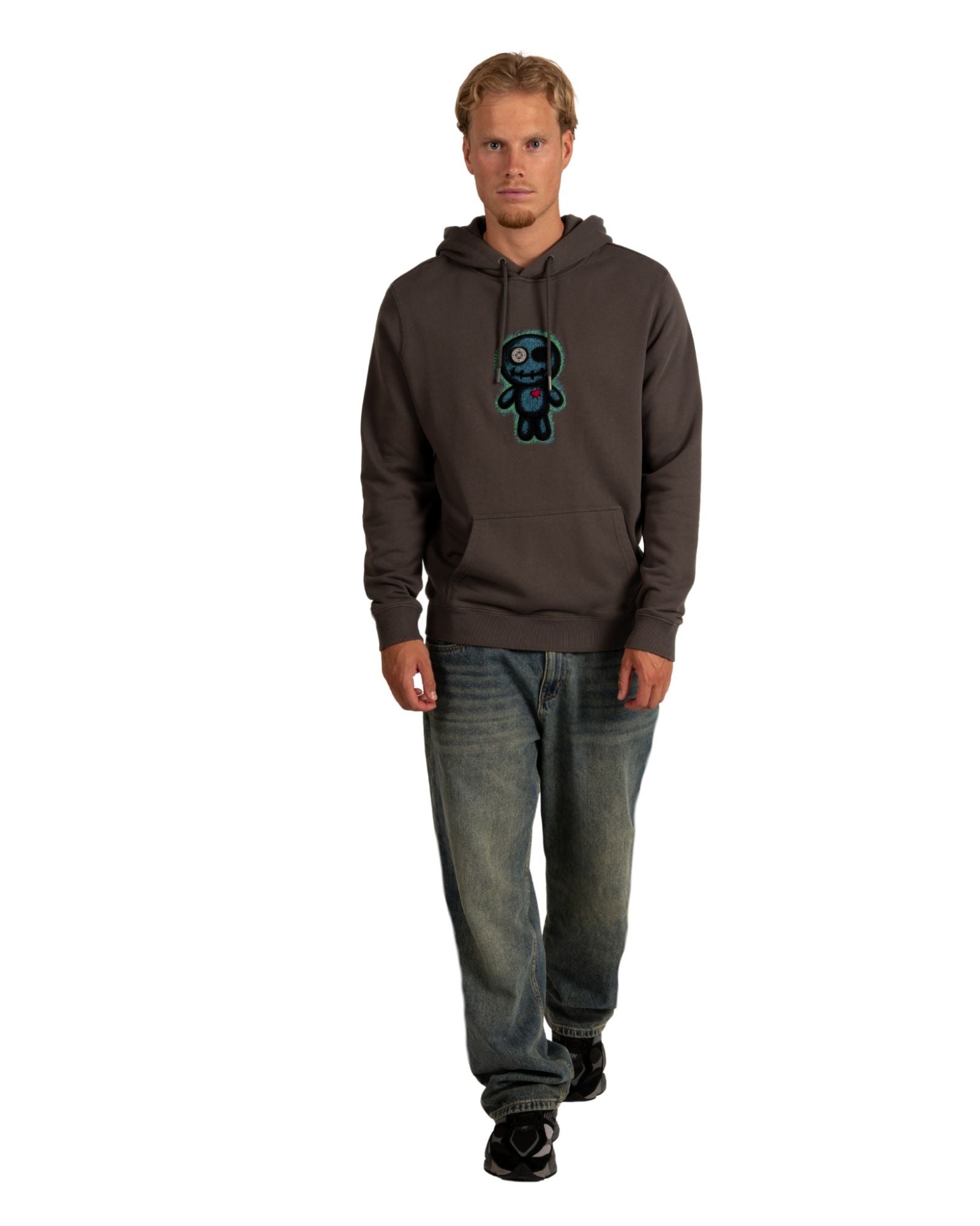 Williams Hoodie in Grey Kapuzenpullover Wrong Friends