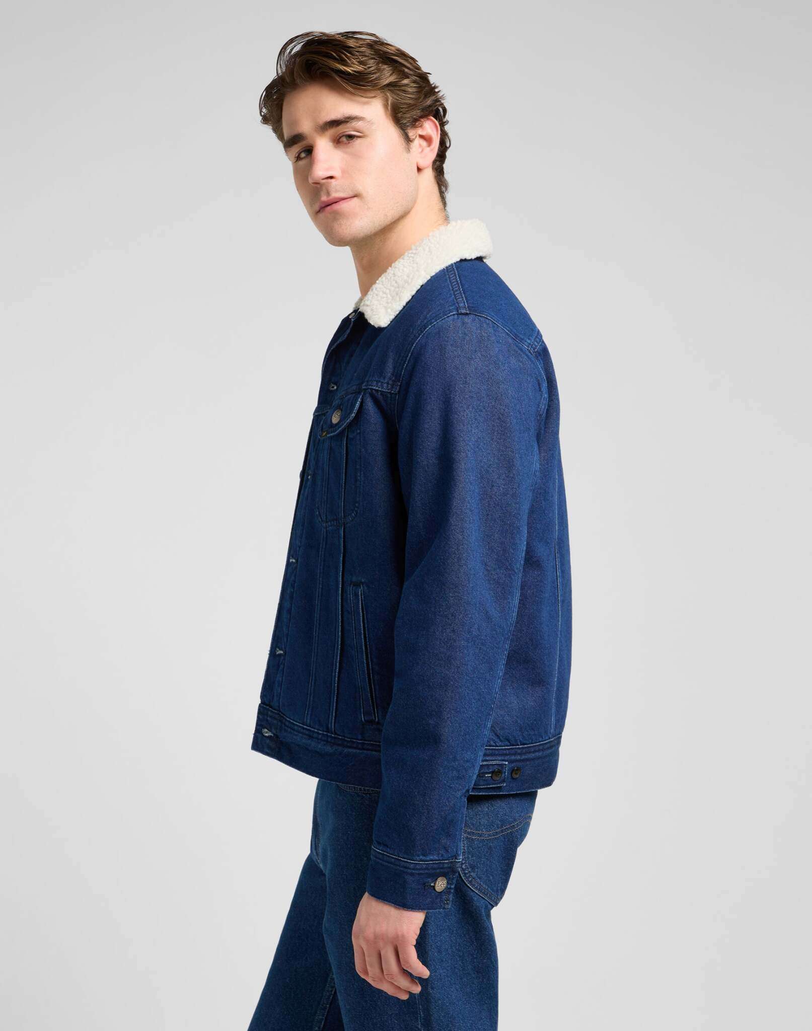 Sherpa Jacket in Save It Jacken Lee