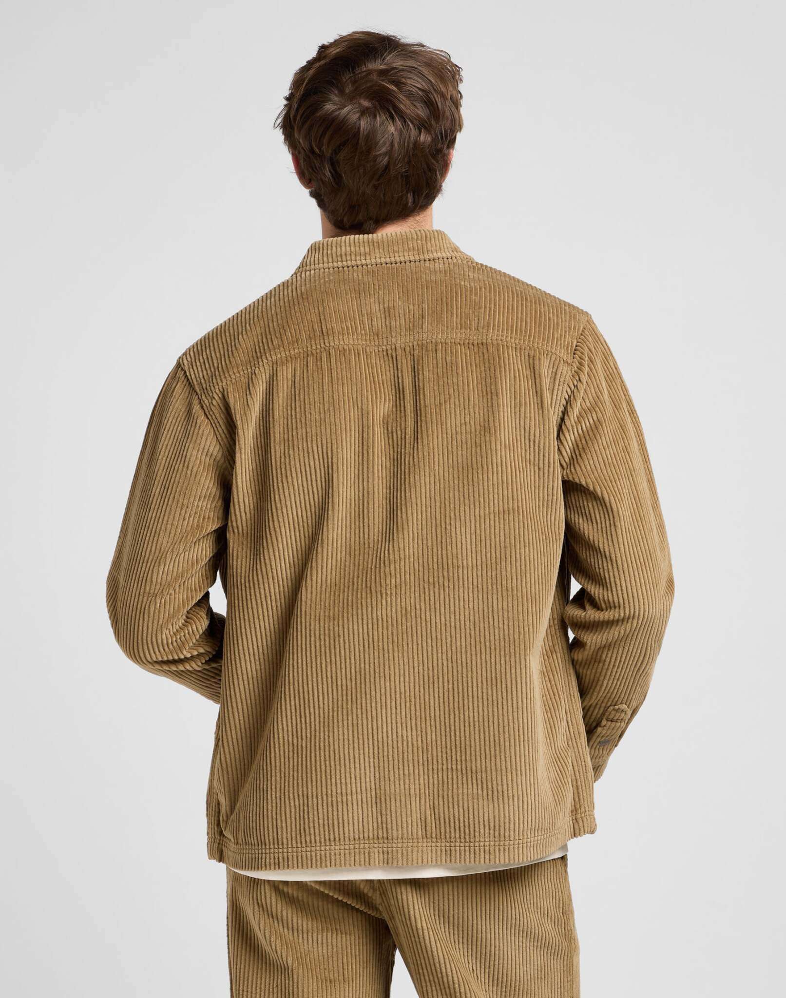 Workwear Overshirt in Dark Khaki Hemden Lee