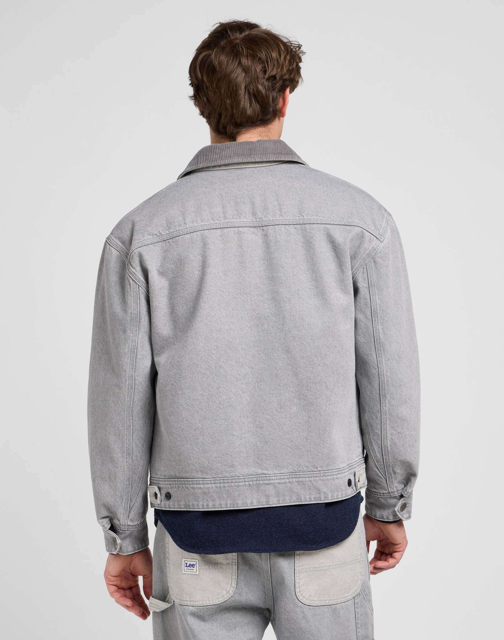 91U Utility Jacket in Gemini Grey Jacken Lee