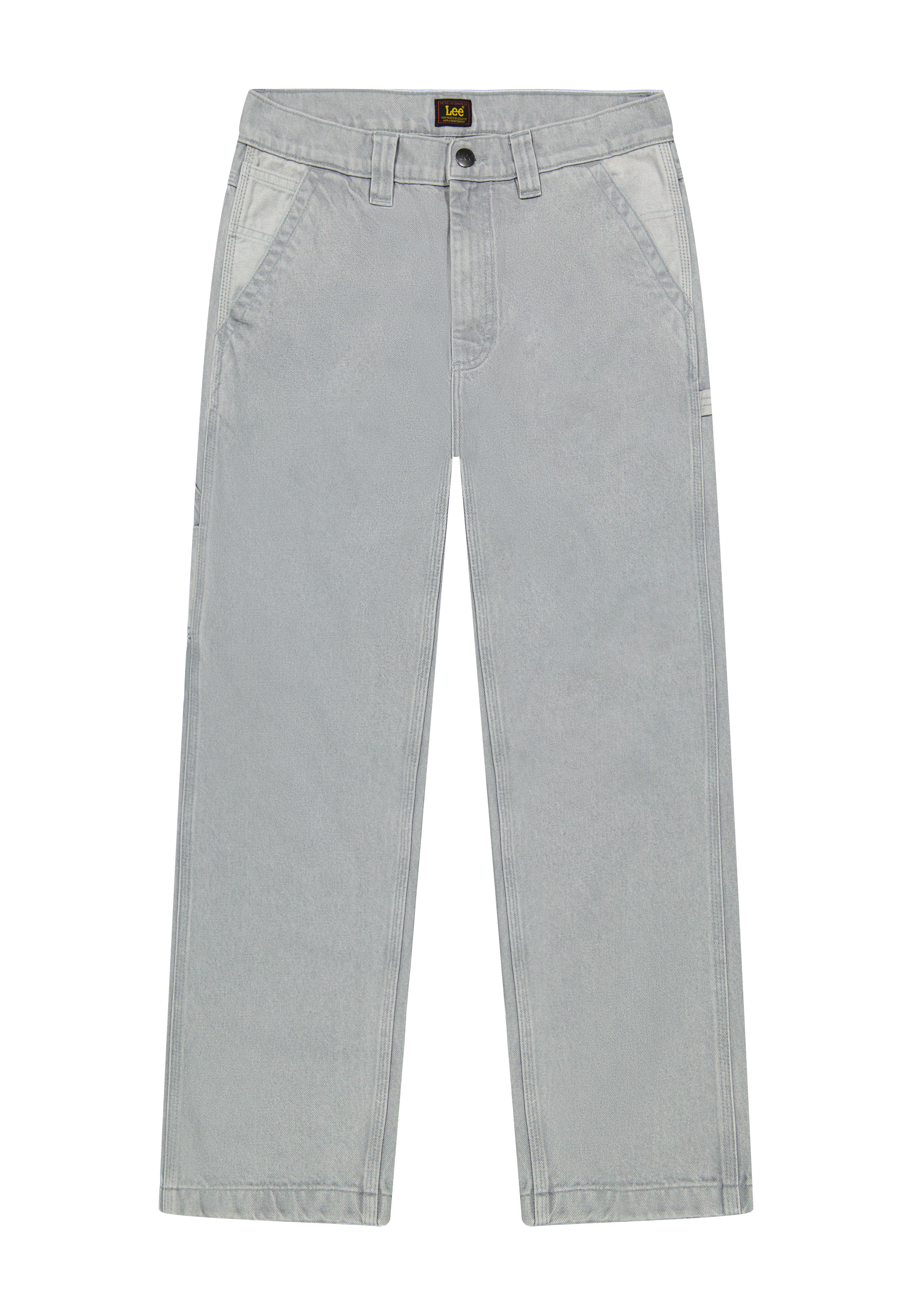 Slouchy Str Carpenter in Gemini Grey Jeans Lee