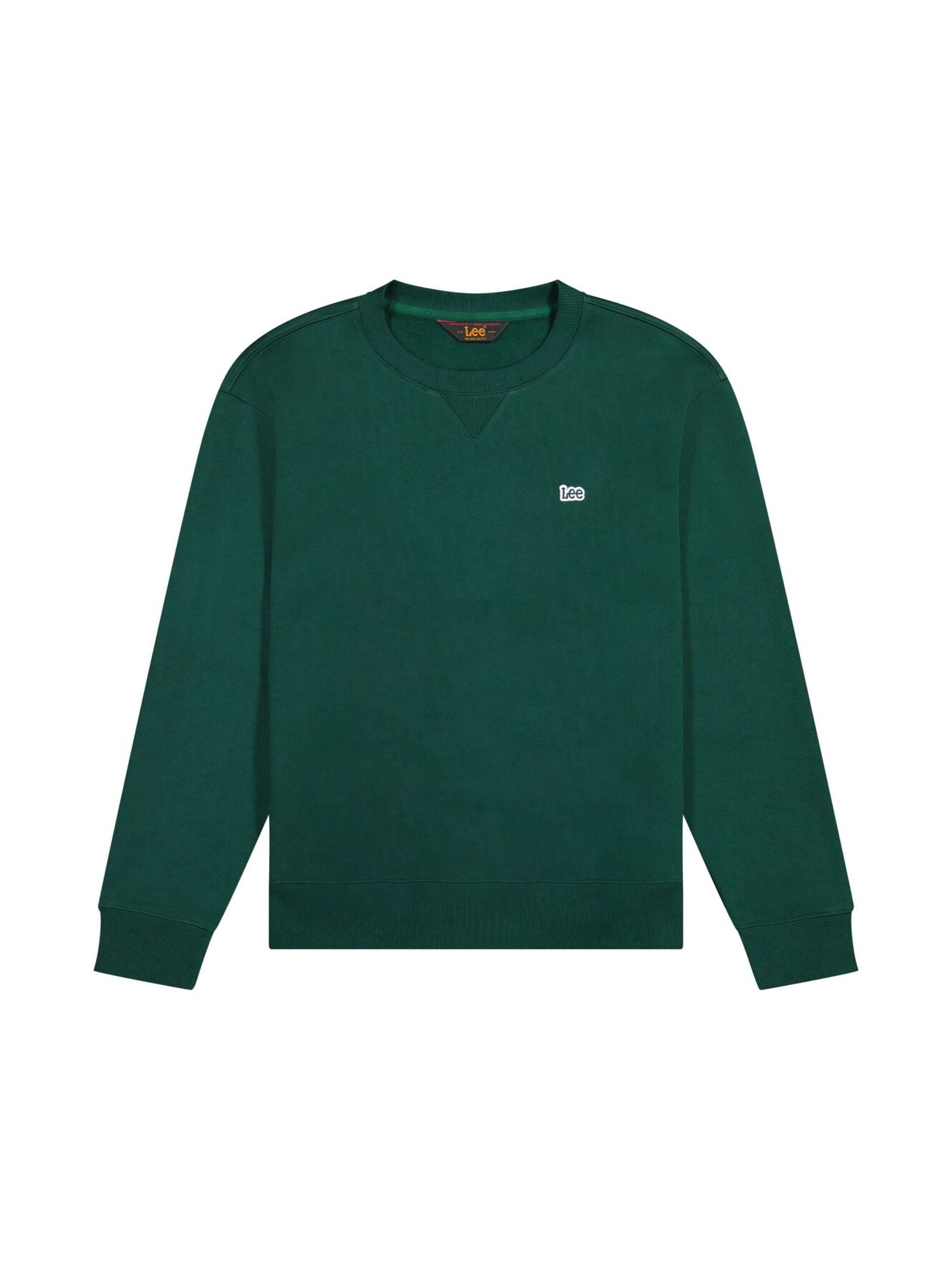 Patch Crew Sws in Jade Forest Sweatshirts Lee