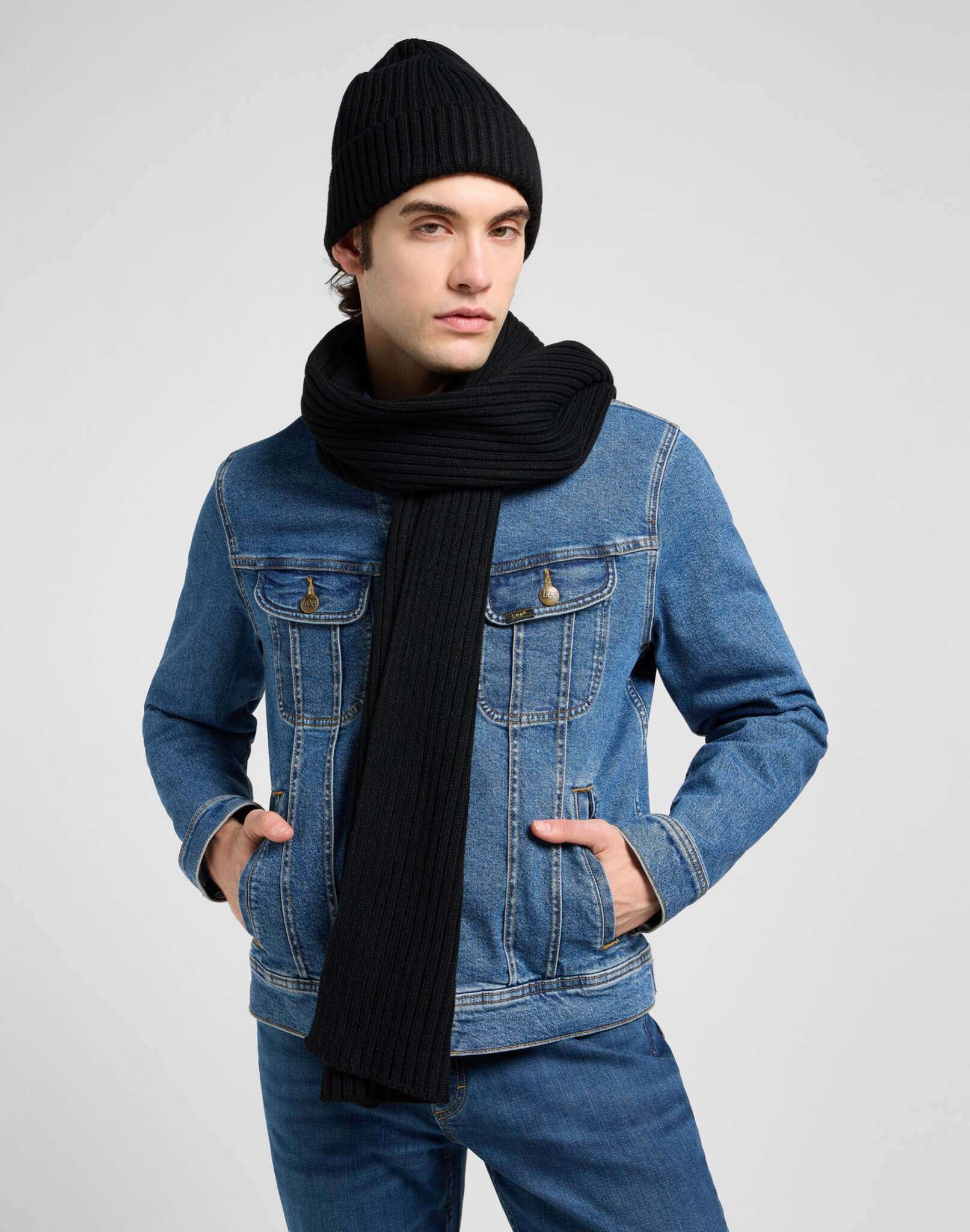 Xmas Pack in Black Schals Lee