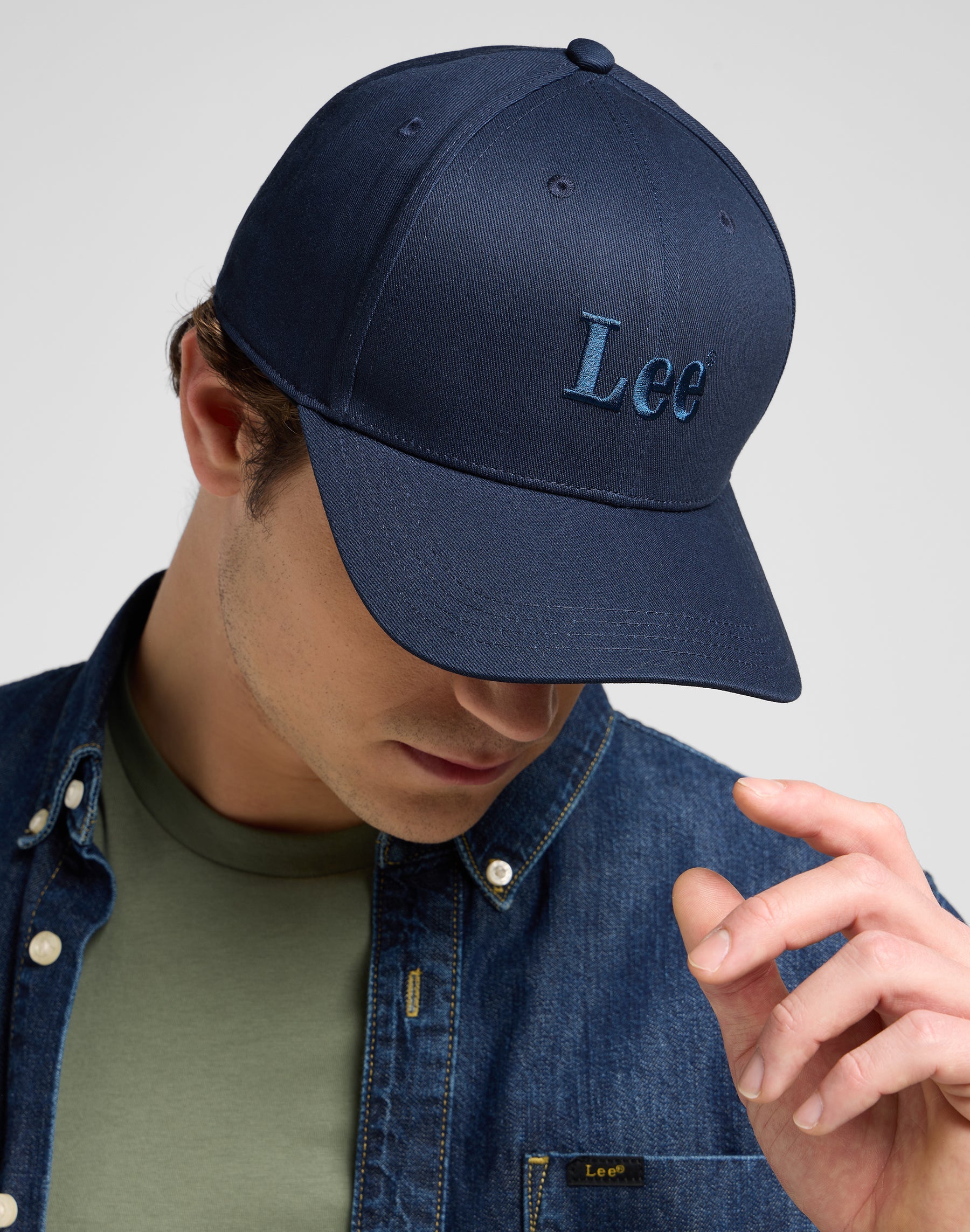 Lee Cap in Rivet Navy Caps Lee