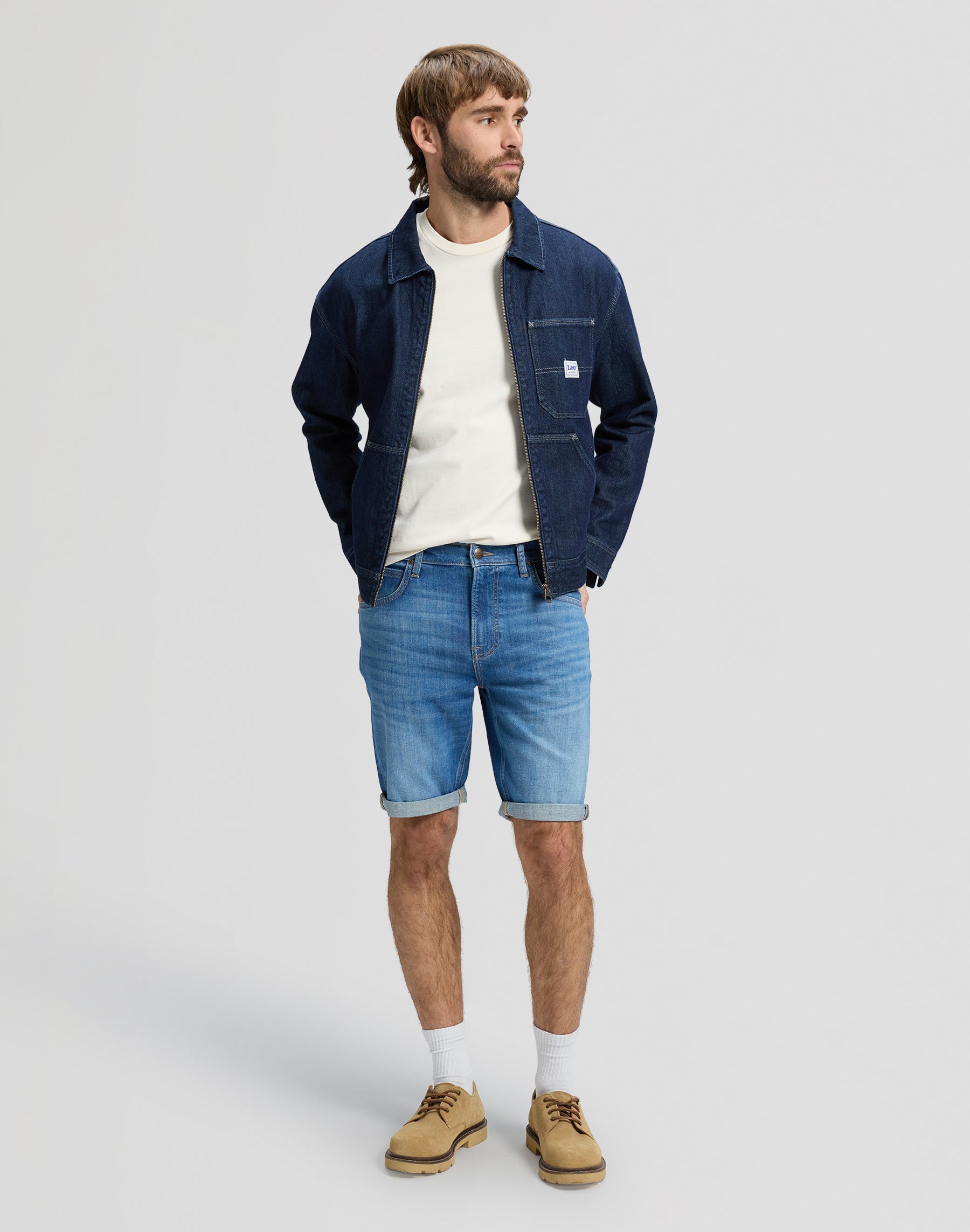 5 Pocket Short in Bud Jeansshorts Lee