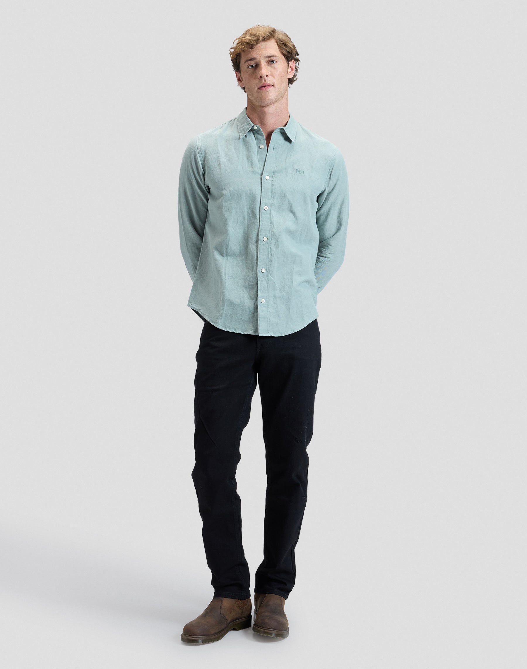 Lee Shirt in Desert Sage