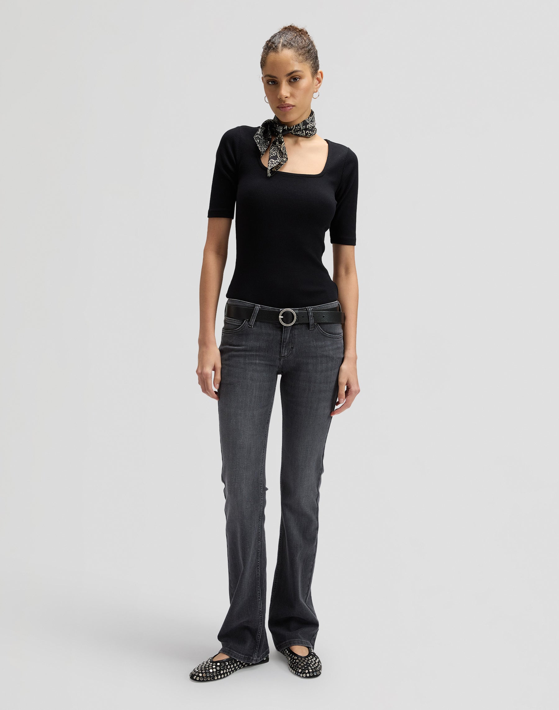Flap Pocket Jessica in Current Affair Jeans Lee