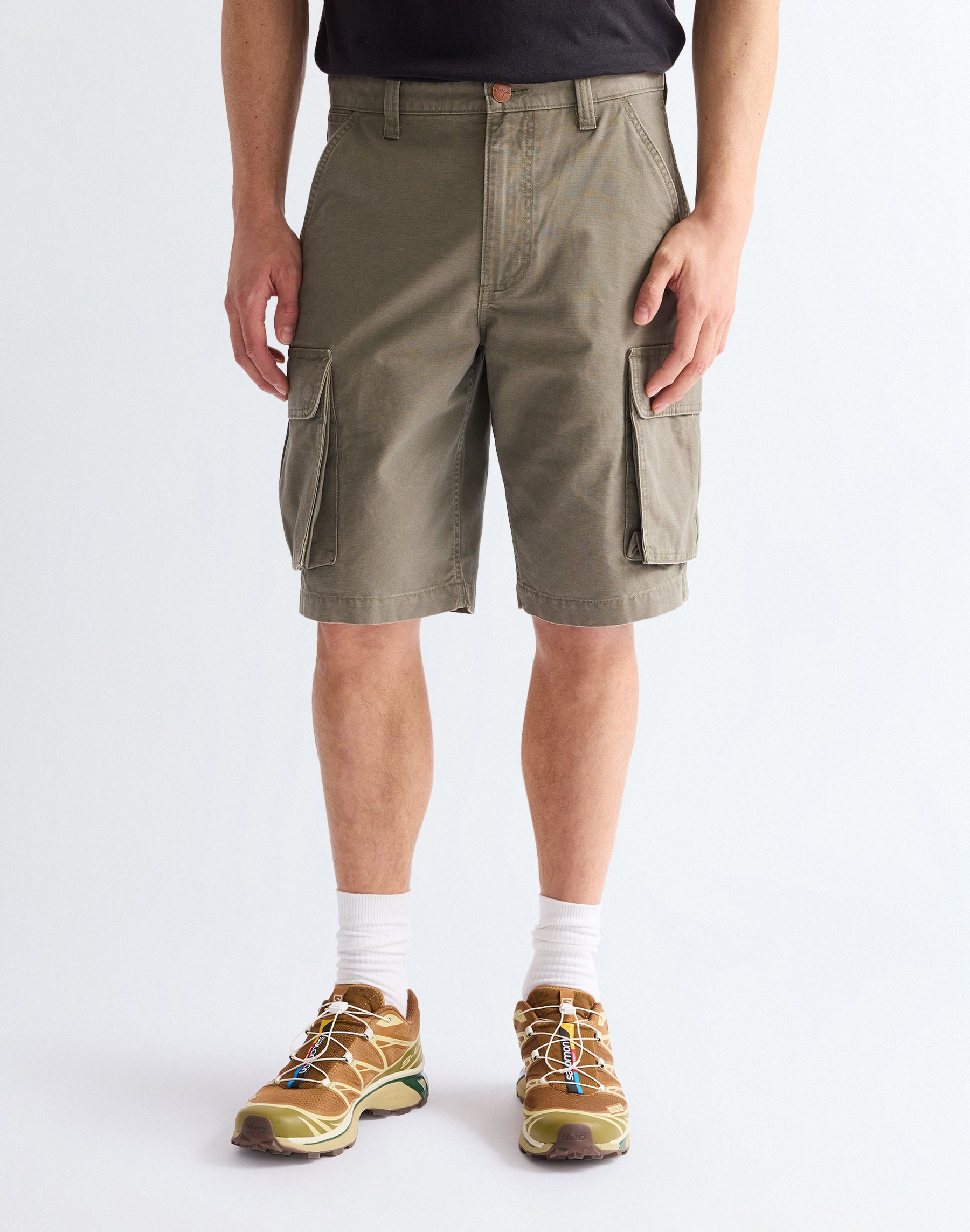 Cargo Shorts in Dusty Olive