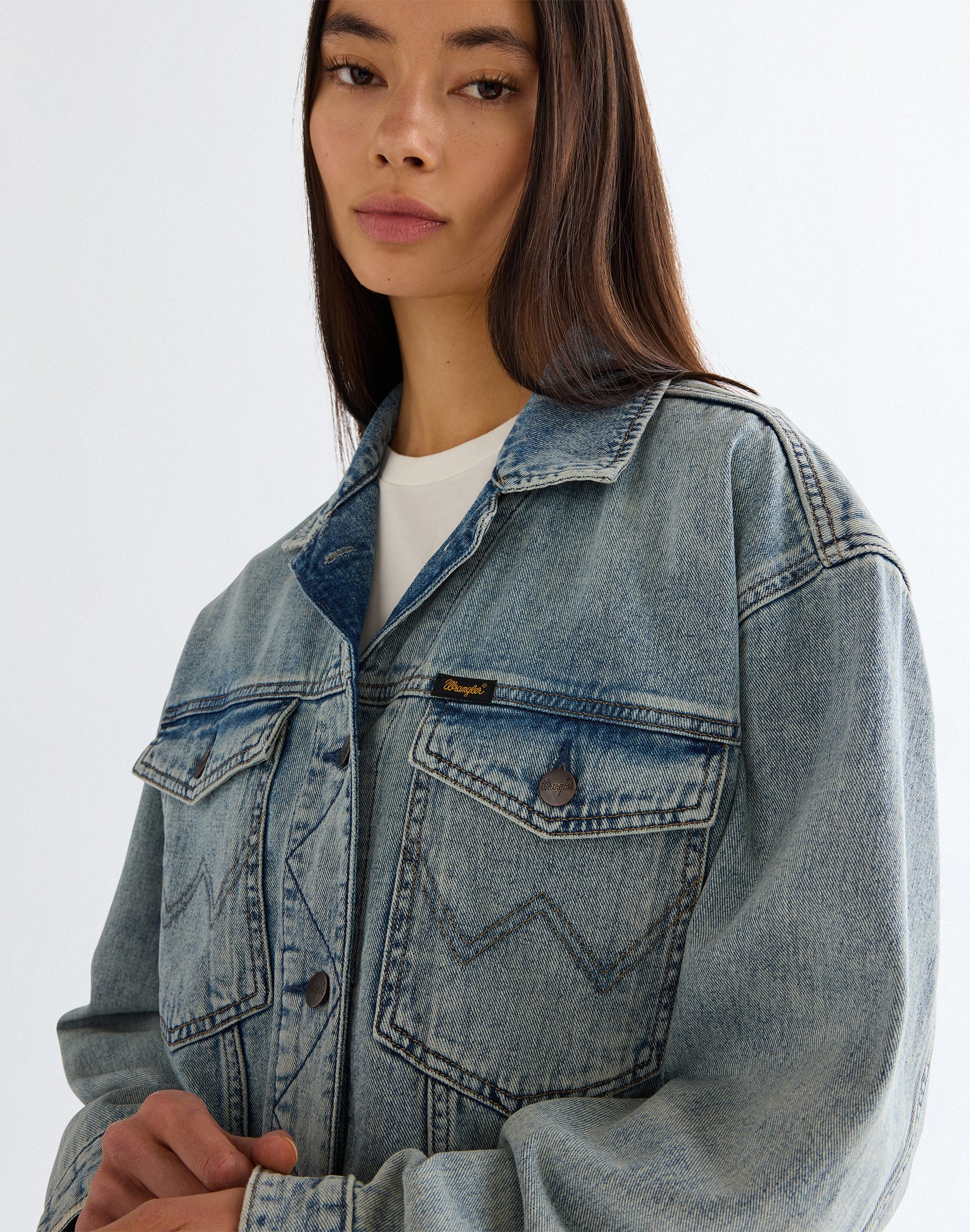 Cowgirl Jacket in Hippie Haze Jacken Wrangler