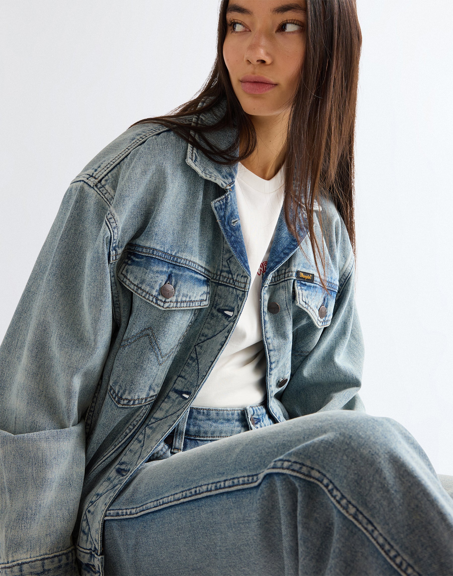 Cowgirl Jacket in Hippie Haze Jacken Wrangler