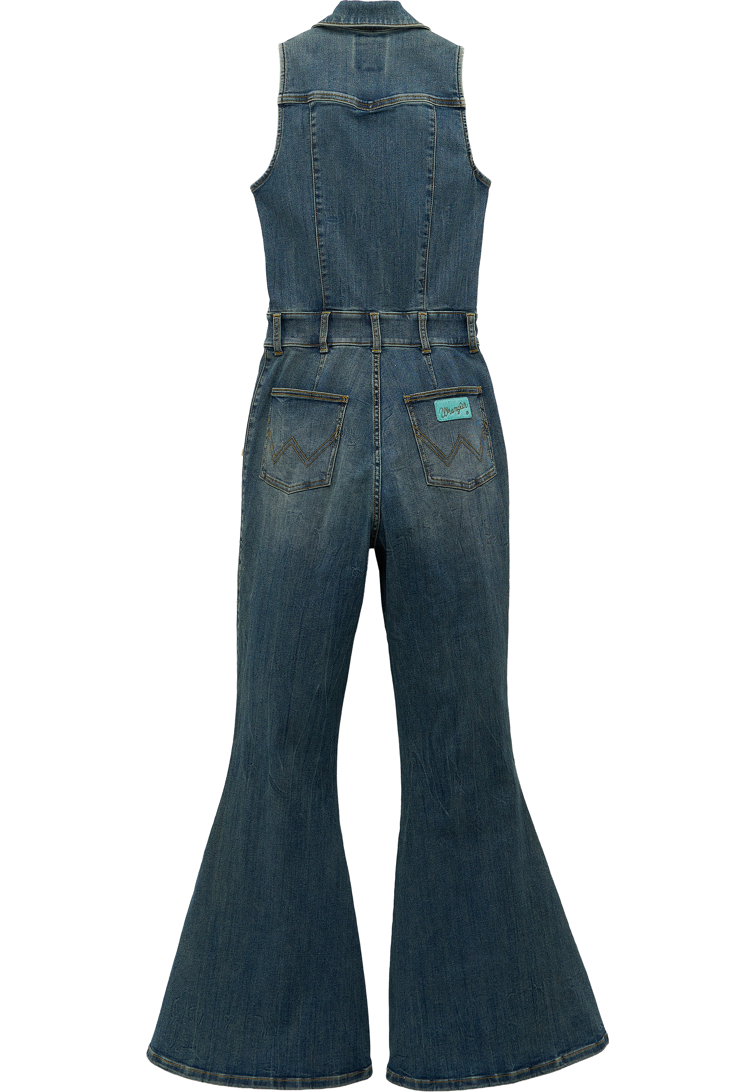 Denim Catsuit in Denim Overall Wrangler