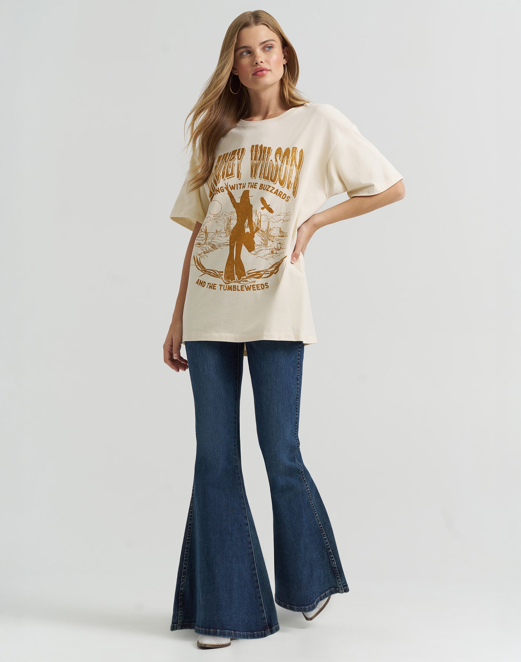 Buzzards Tee in Cream T-Shirts Wrangler