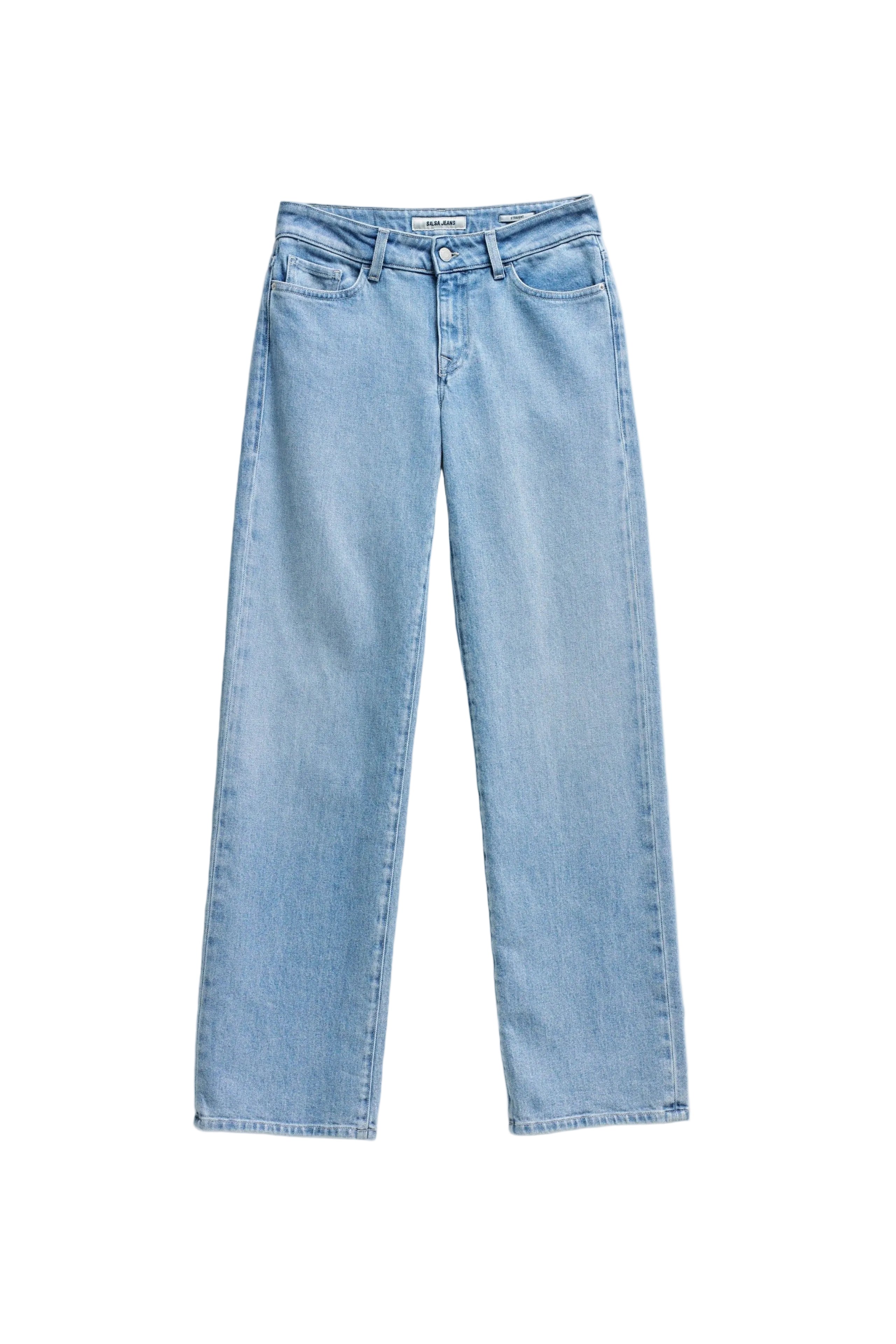 Jeans Low Rise Straight in Medium Light Jeans Salsa Jeans