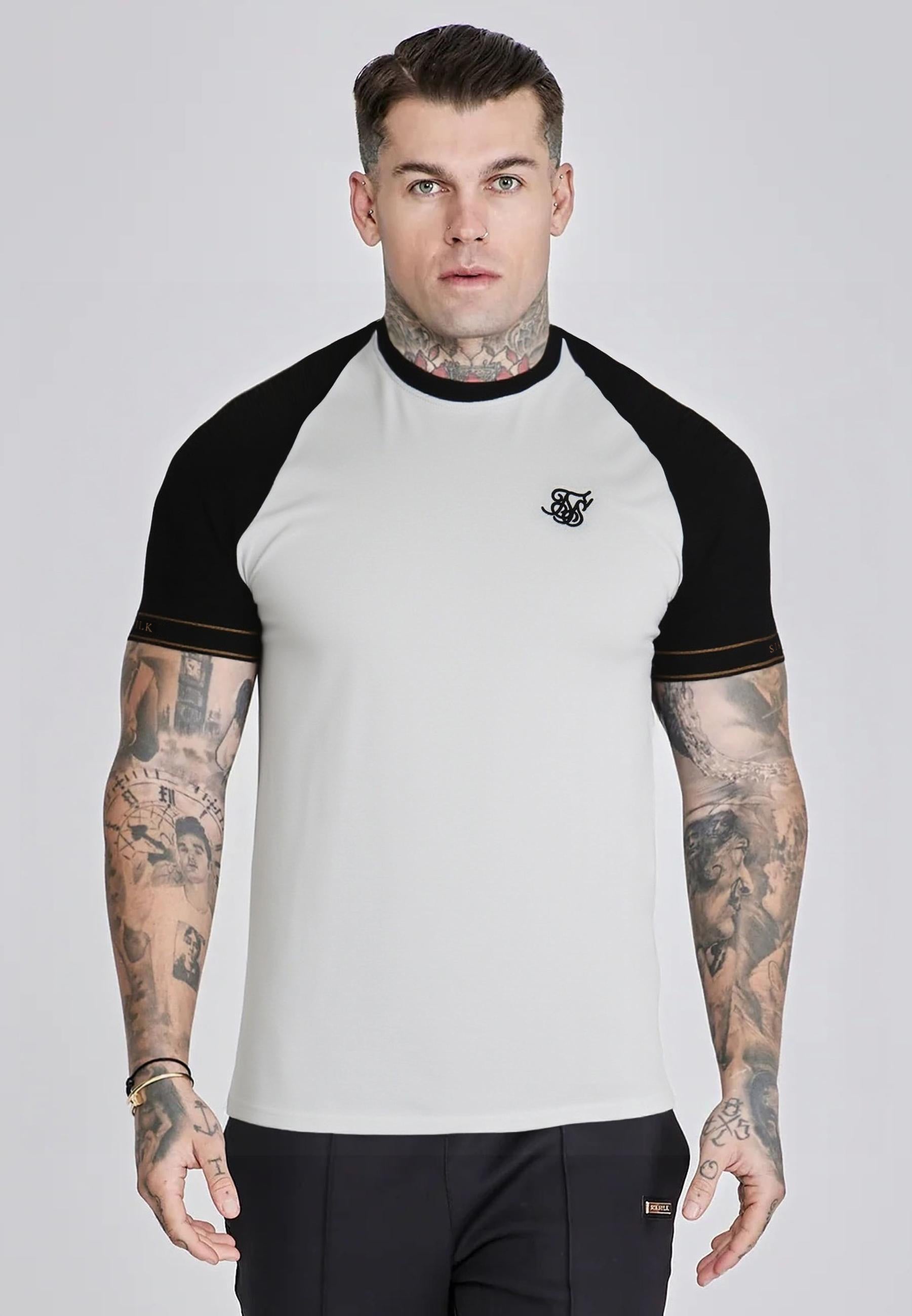 Tech T-Shirt in White-Black