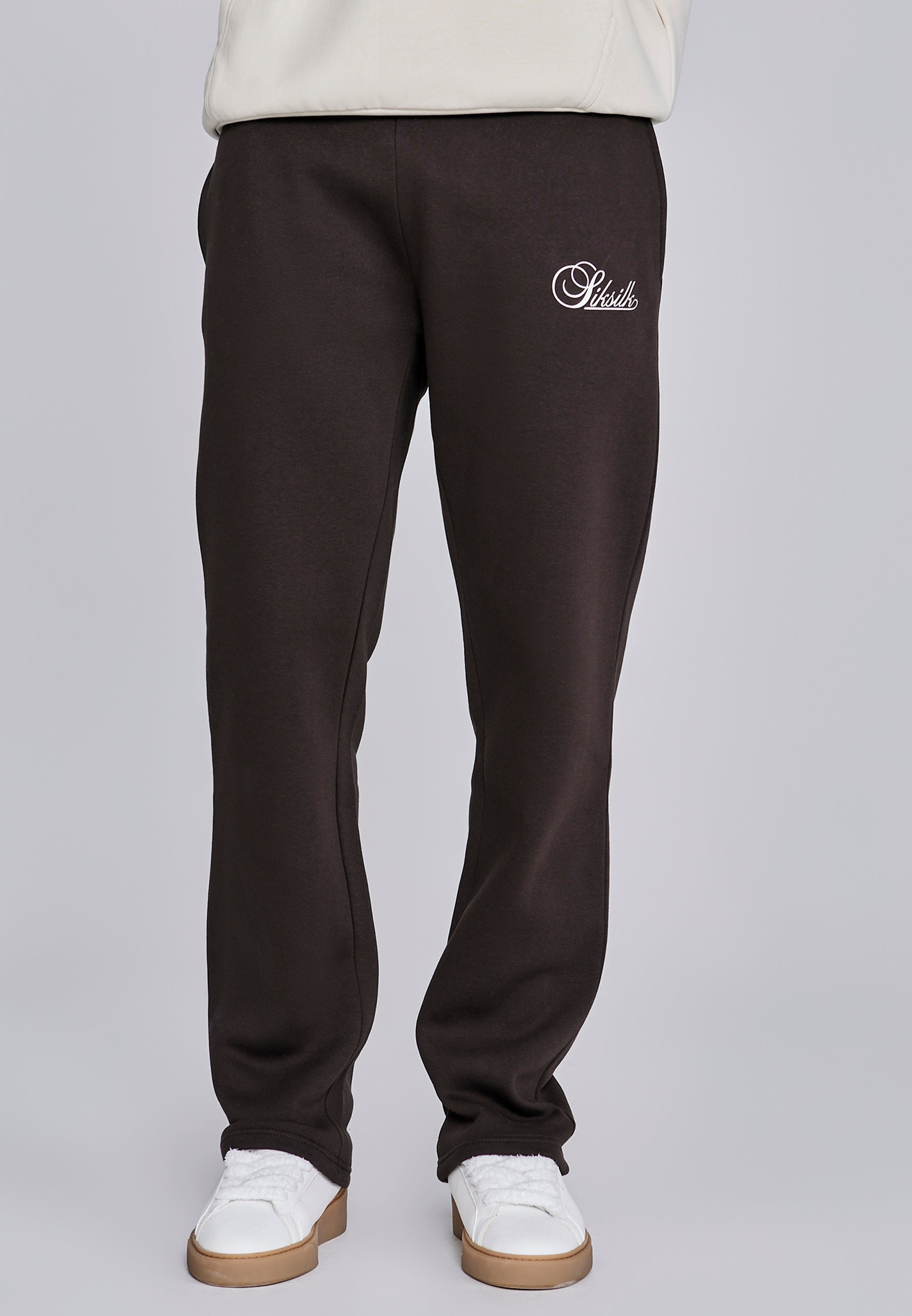 Essentials Track Pants in Brown Hosen SikSilk