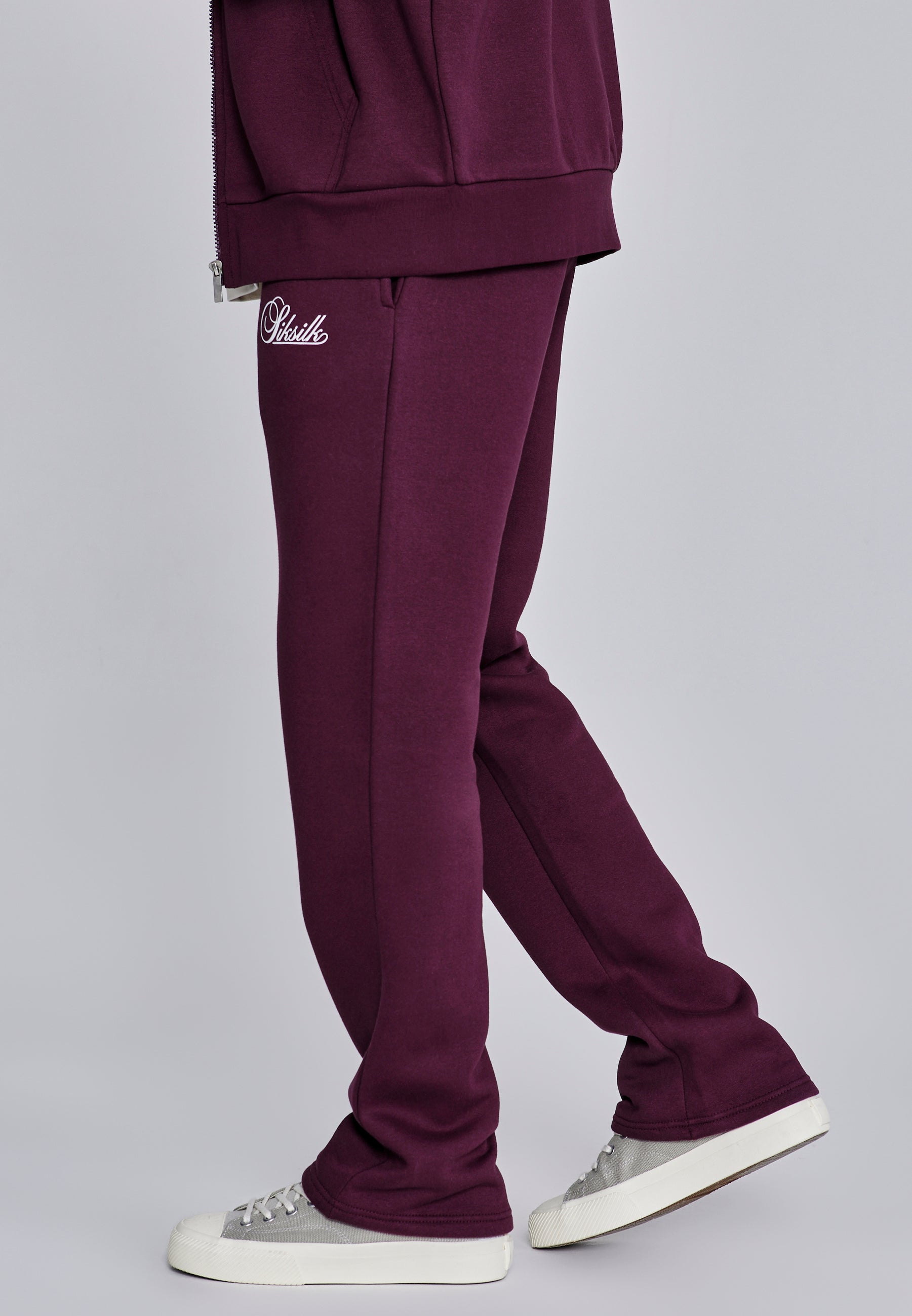 Essentials Track Pants in Burgundy Hosen SikSilk